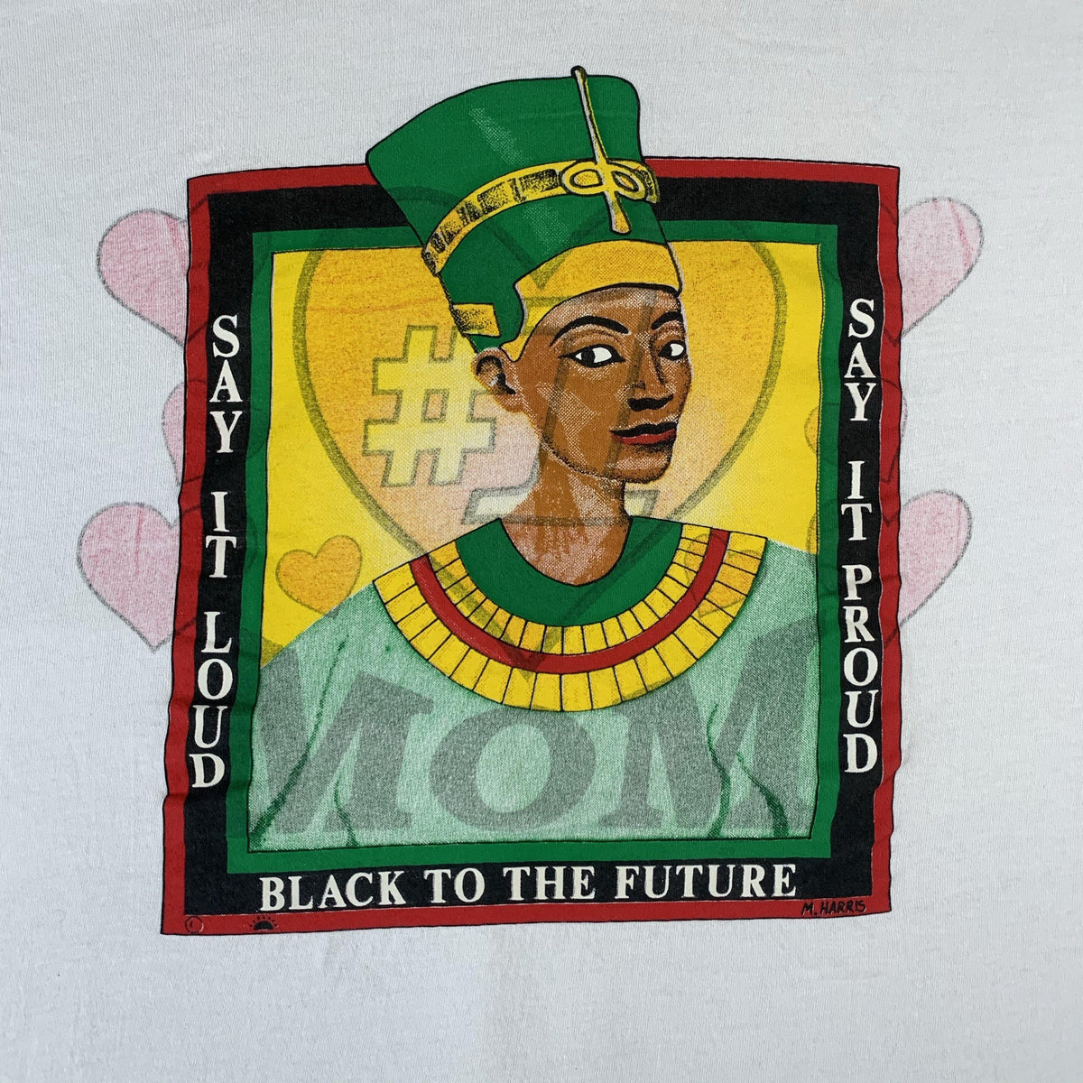 Vintage Black To The Future “Test Print” T-Shirt. - jointcustodydc