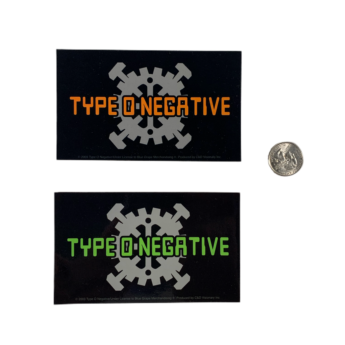 Vintage Type O Negative “After Dark” Sticker Lot #4 - jointcustodydc
