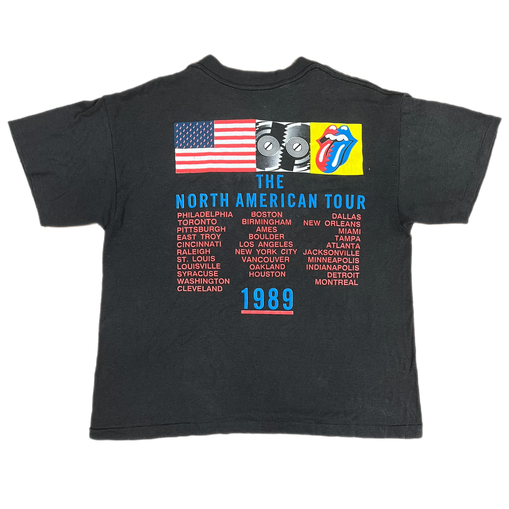 Rolling Stones Steel Wheels ツアーTシャツ Vintage Rolling Stones