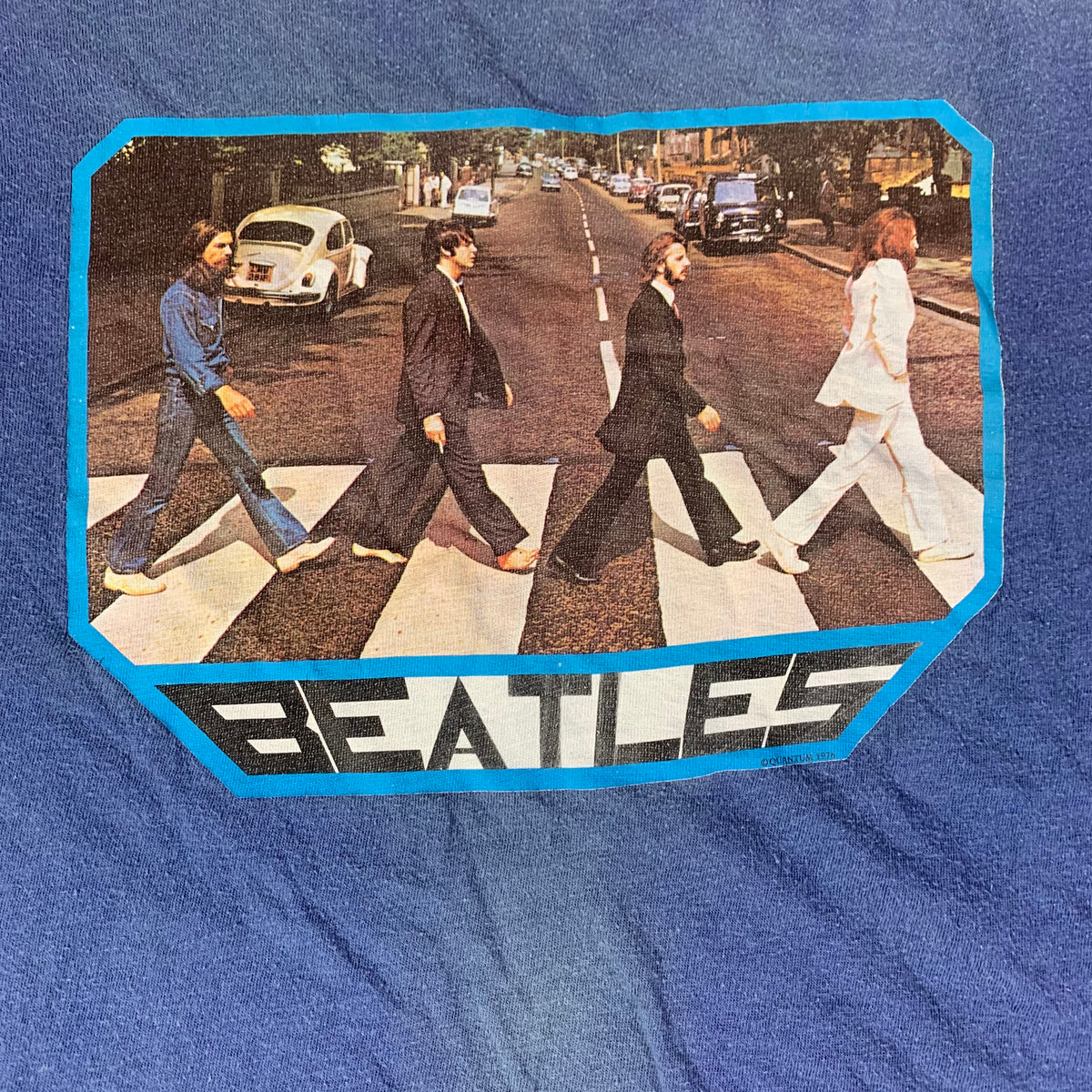 Vintage The Beatles &quot;Iron On&quot; T-Shirt