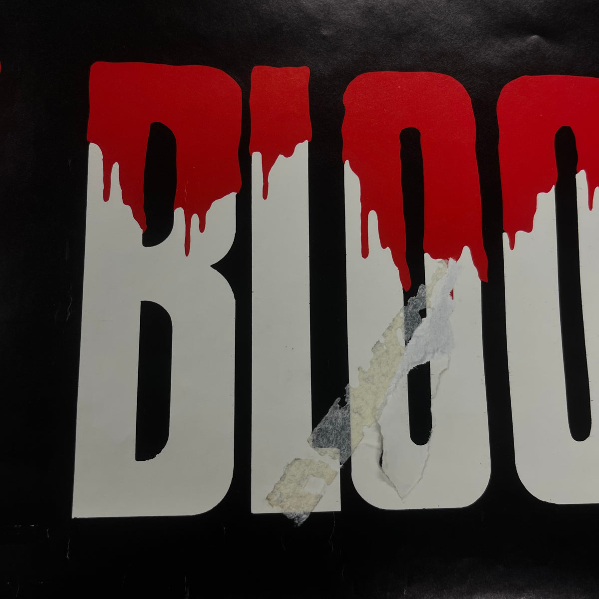 Vintage Slayer &quot;Reign In Blood&quot; Def Jam Recordings Promotional Poster