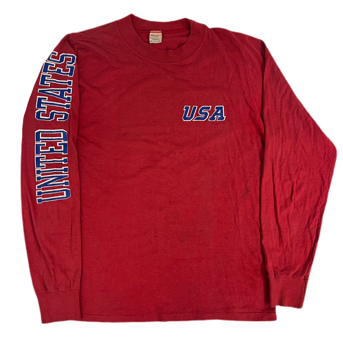 Vintage Champion &quot;United States&quot; Long Sleeve Shirt