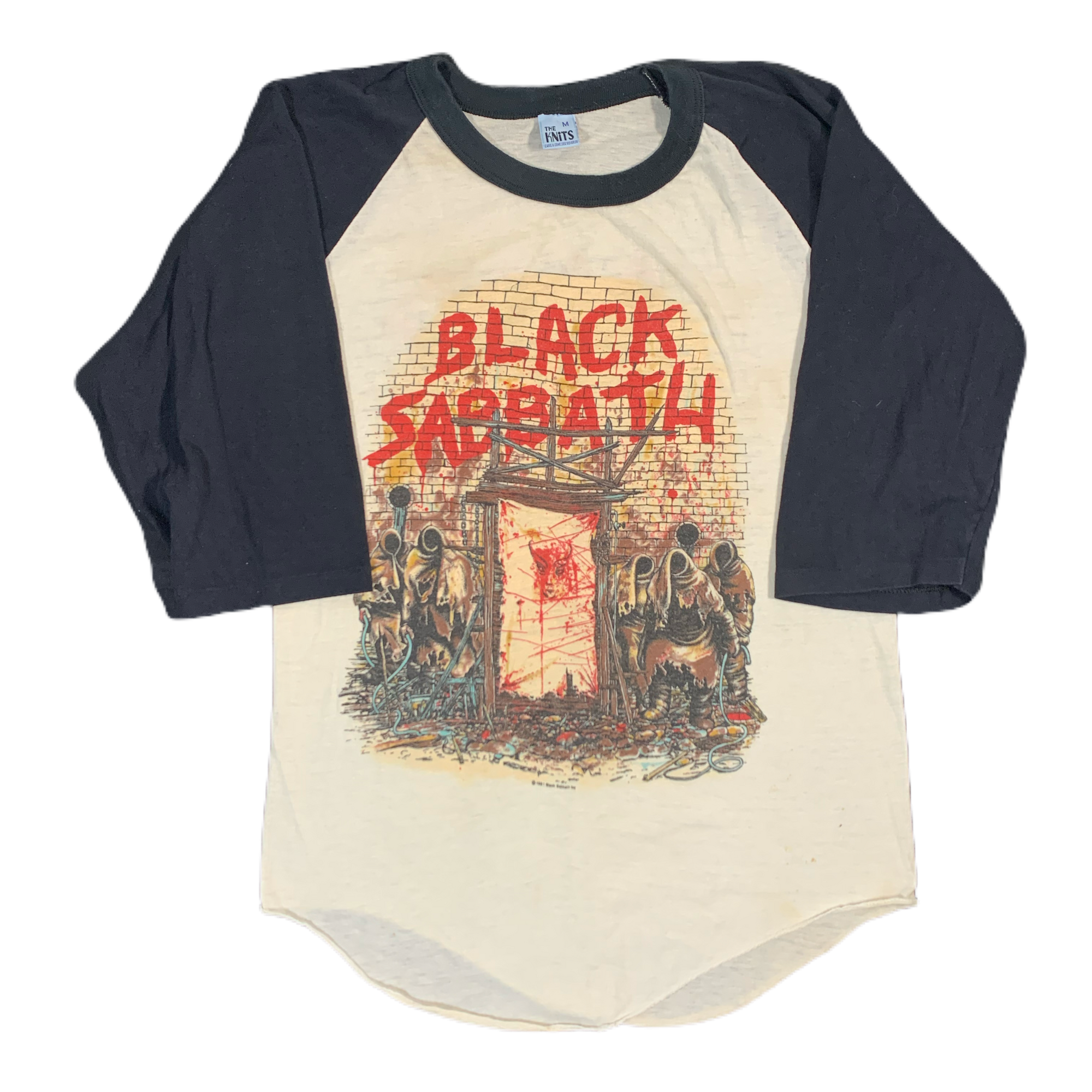 Vintage Black Sabbath “Mob Rules” Raglan Shirt - jointcustodydc