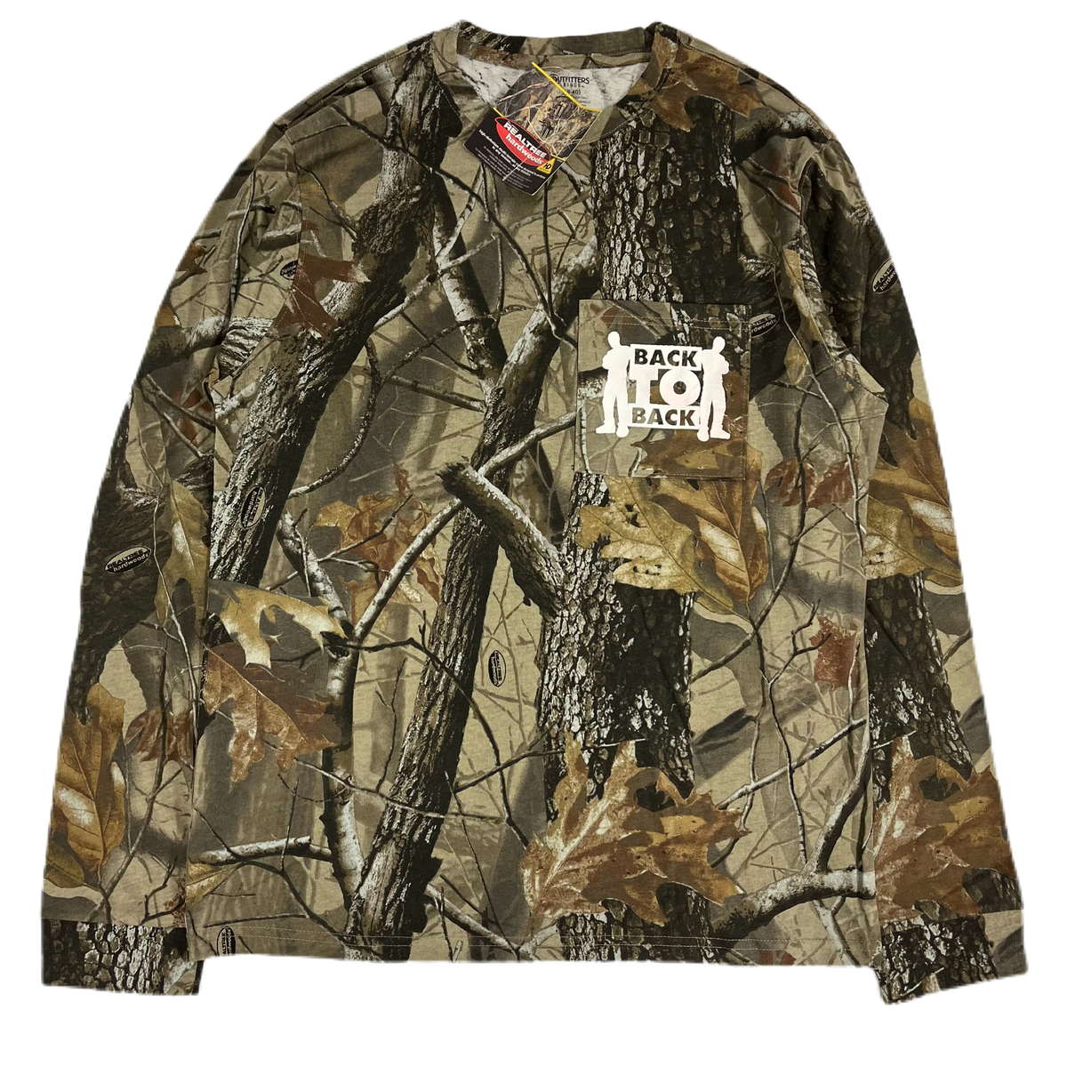 Stick Together &quot;REALTREE&quot; Back To Back Records Long Sleeve Shirt