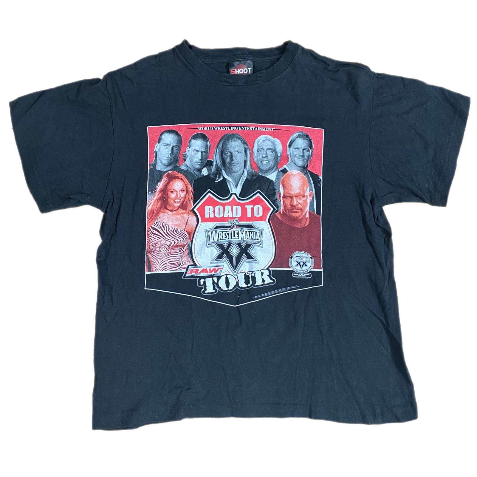 Vintage wrestlemania shop shirts