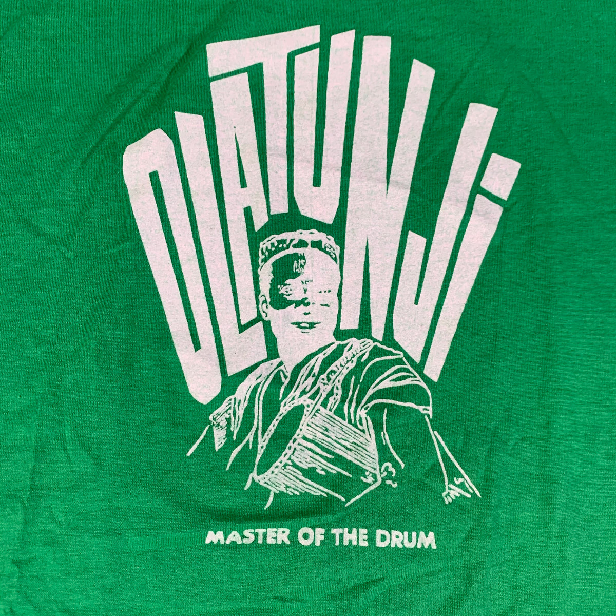 Vintage Olatunji &quot;Master Of The Drum&quot; T-Shirt