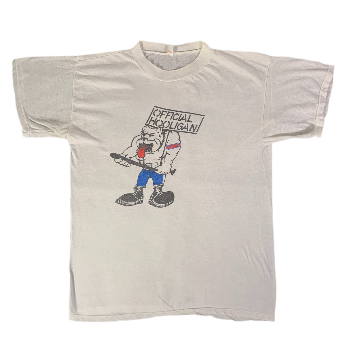 Vintage Skinhead &quot;Official Hooligan&quot; T-Shirt