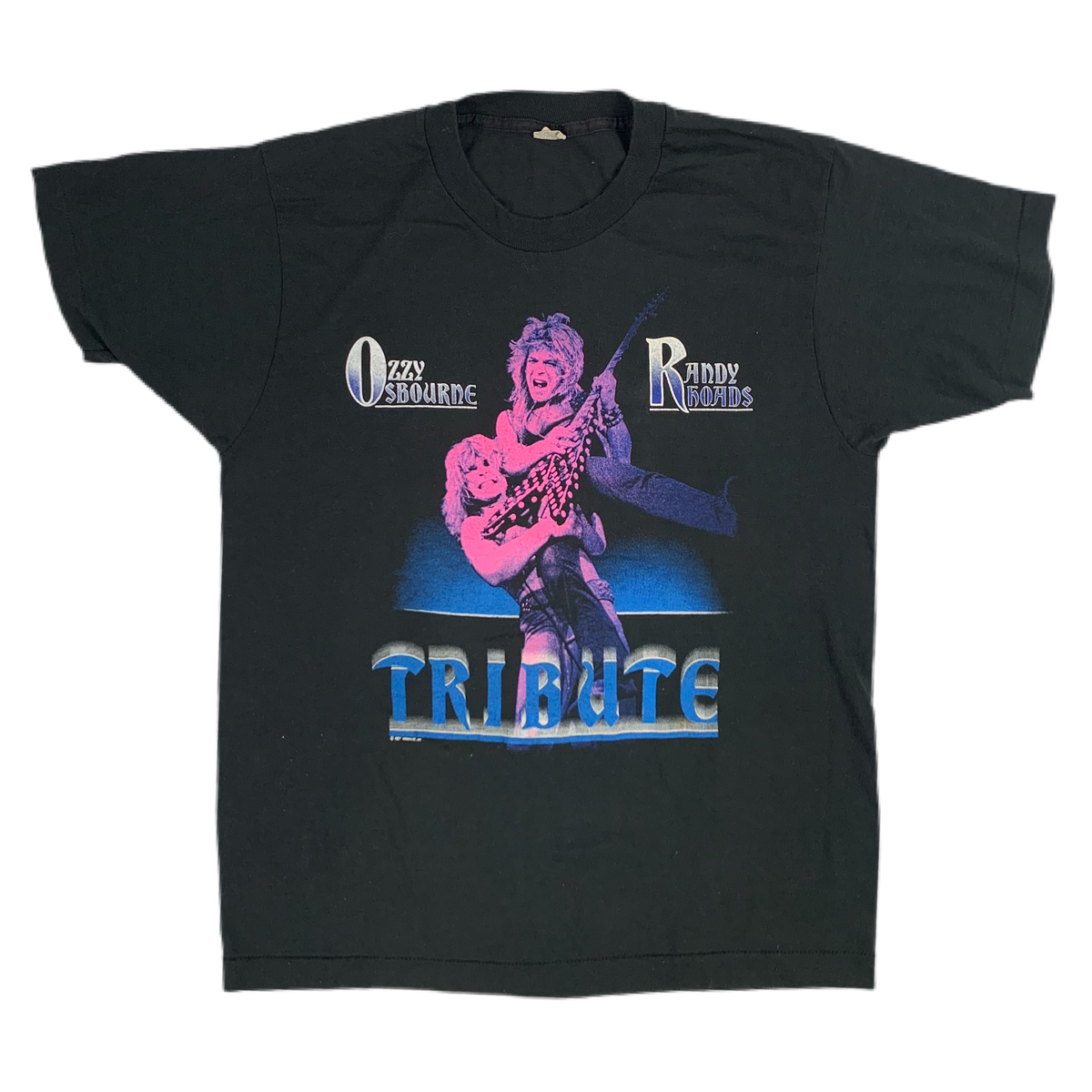 Vintage Ozzy Osbourne Randy Roads &quot;Tribute&quot; T-Shirt