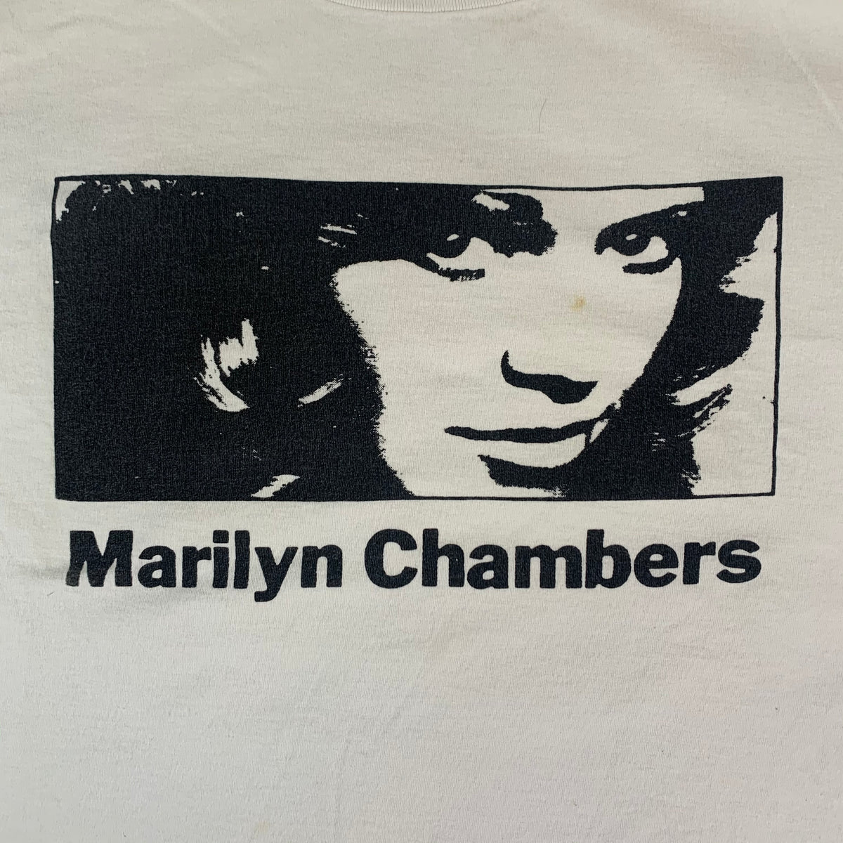 Vintage Marilyn Chambers “Ransom Note Graphics” T-Shirt