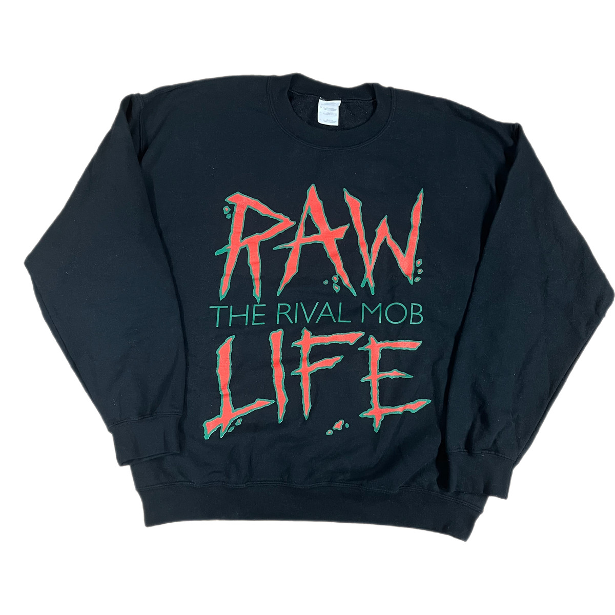 Rival Mob &quot;Raw Life&quot; Crewneck Sweatshirt