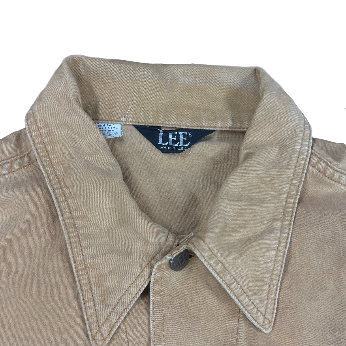 Vintage Lee &quot;Light Brown&quot; Trucker Jacket