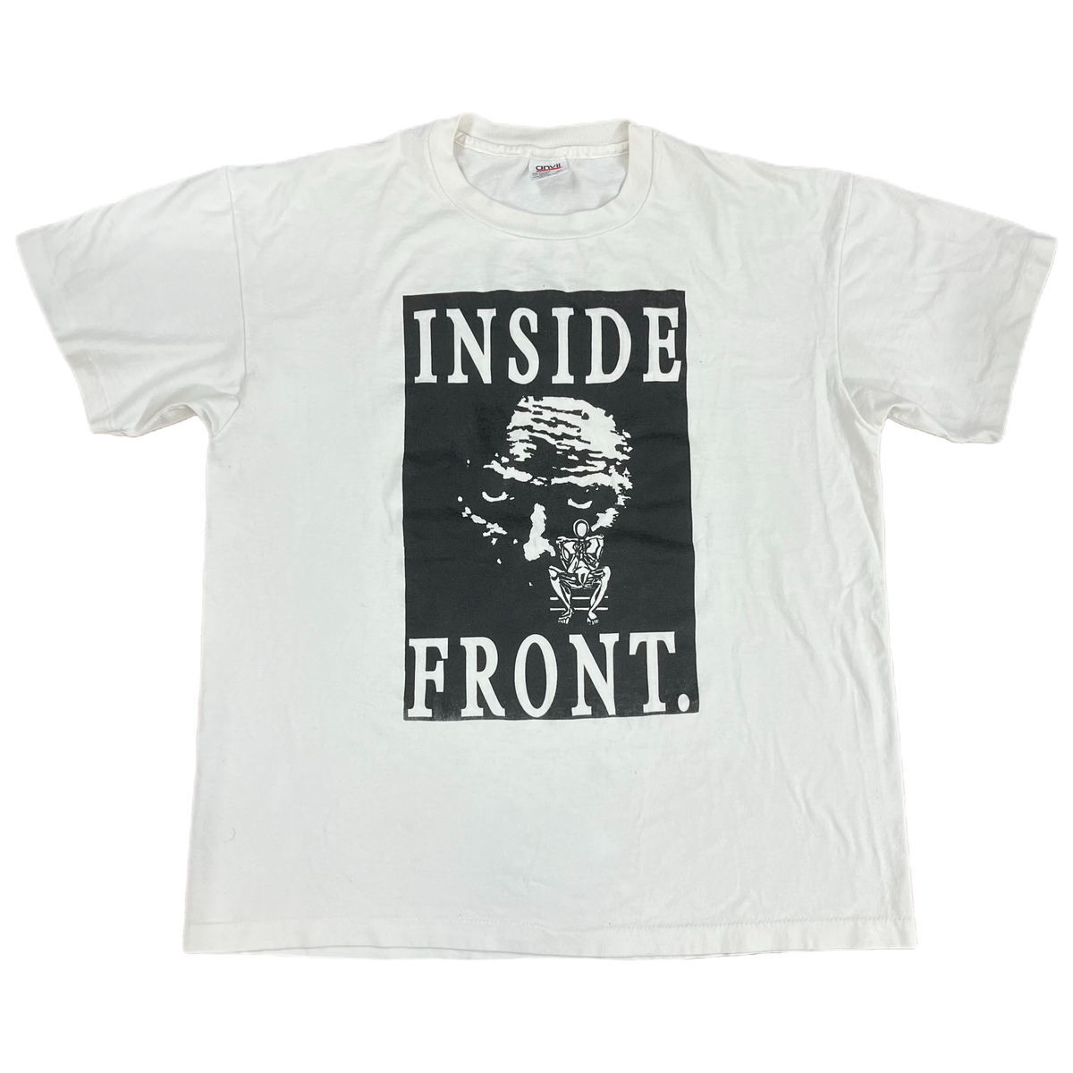 Vintage Inside Front Fanzine &quot;Inland Empire Productions&quot; Straight Edge T-Shirt