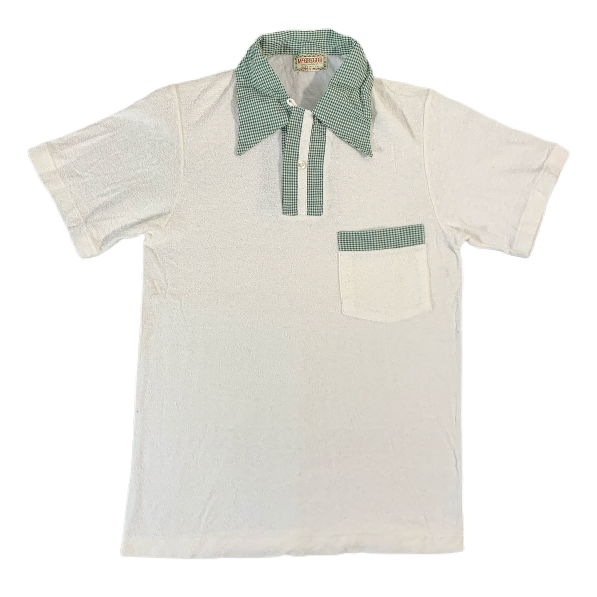 Vintage McGregor “Terry Cloth“ Polo Shirt - jointcustodydc