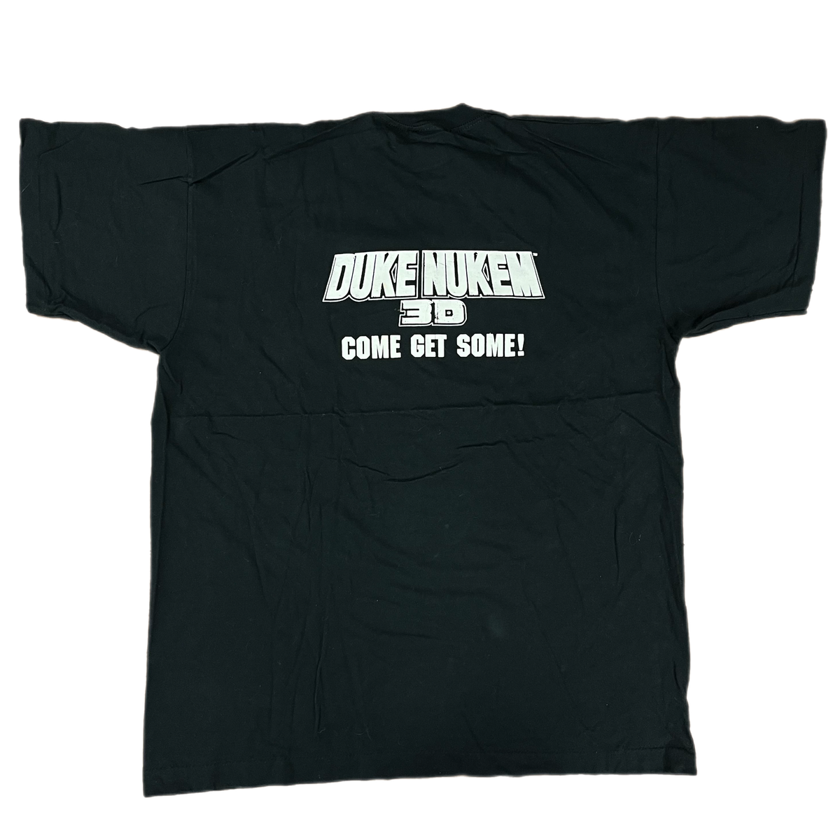 Vintage Duke Nukem 3D &quot;3D Realms&quot; Glow In The Dark Promo T-Shirt