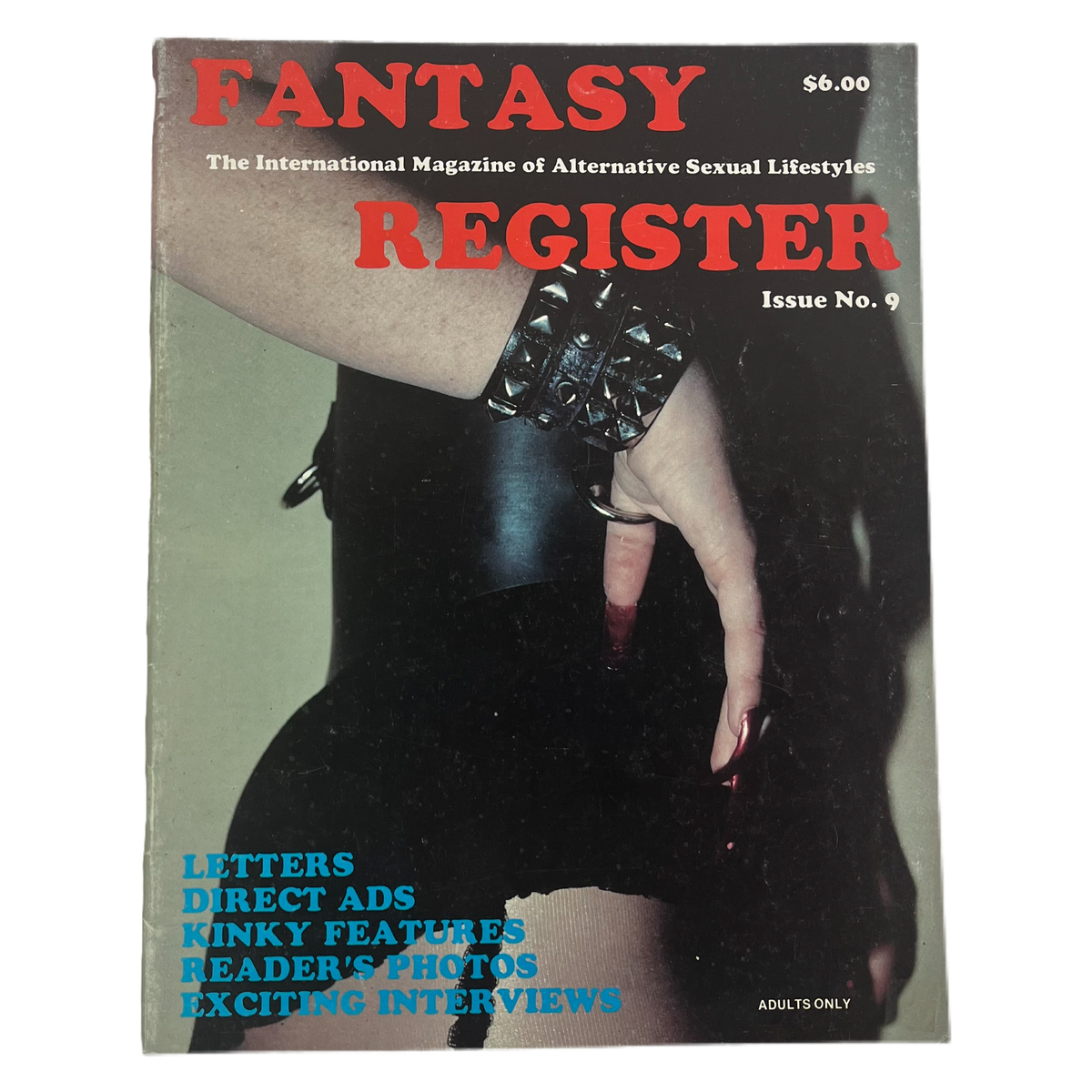 Vintage Fantasy Register &quot;Alternative Lifestyles&quot; Magazine Issue #9