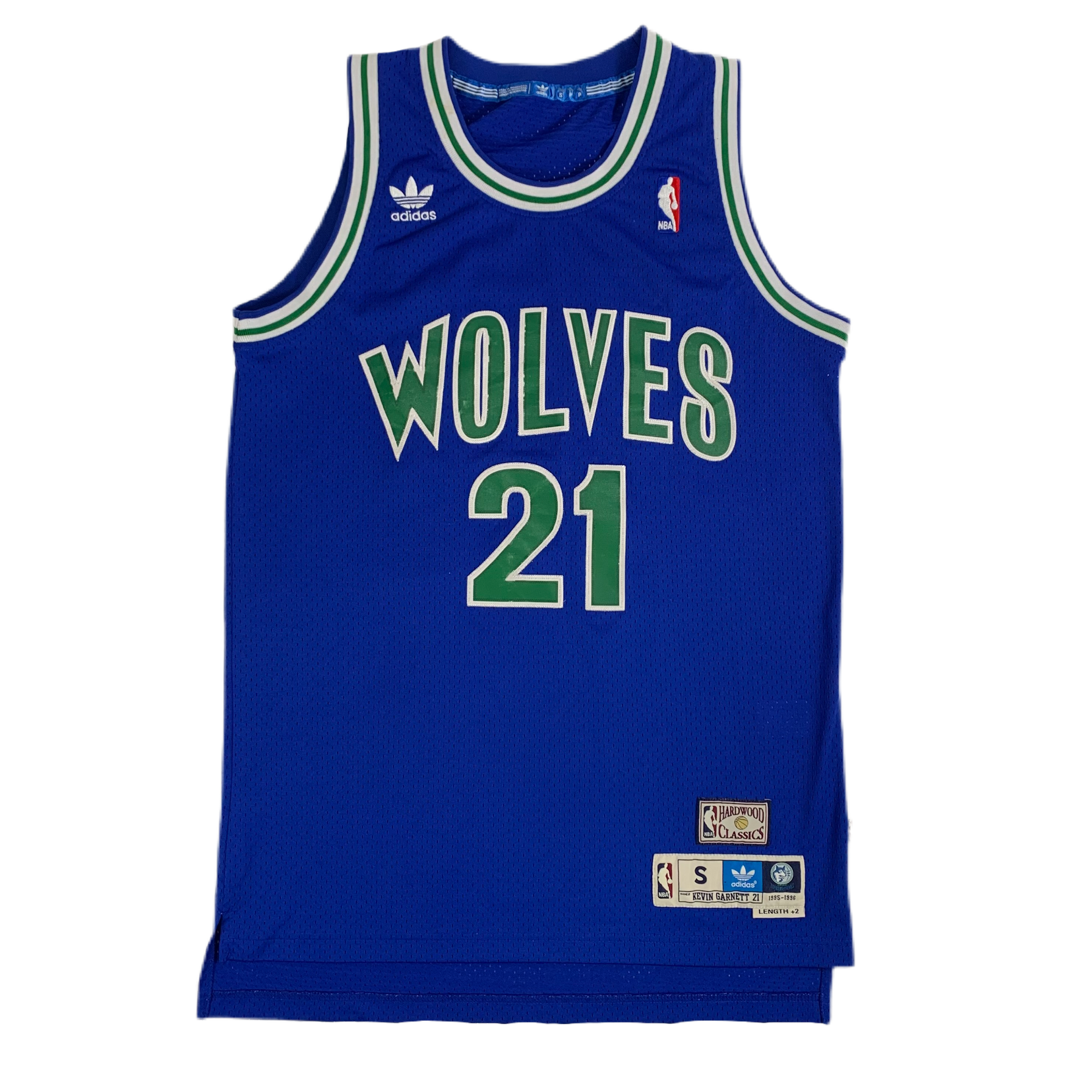 Vintage Minnesota Timberwolves Kevin Garnett Adidas Hardwood Classic jointcustodydc