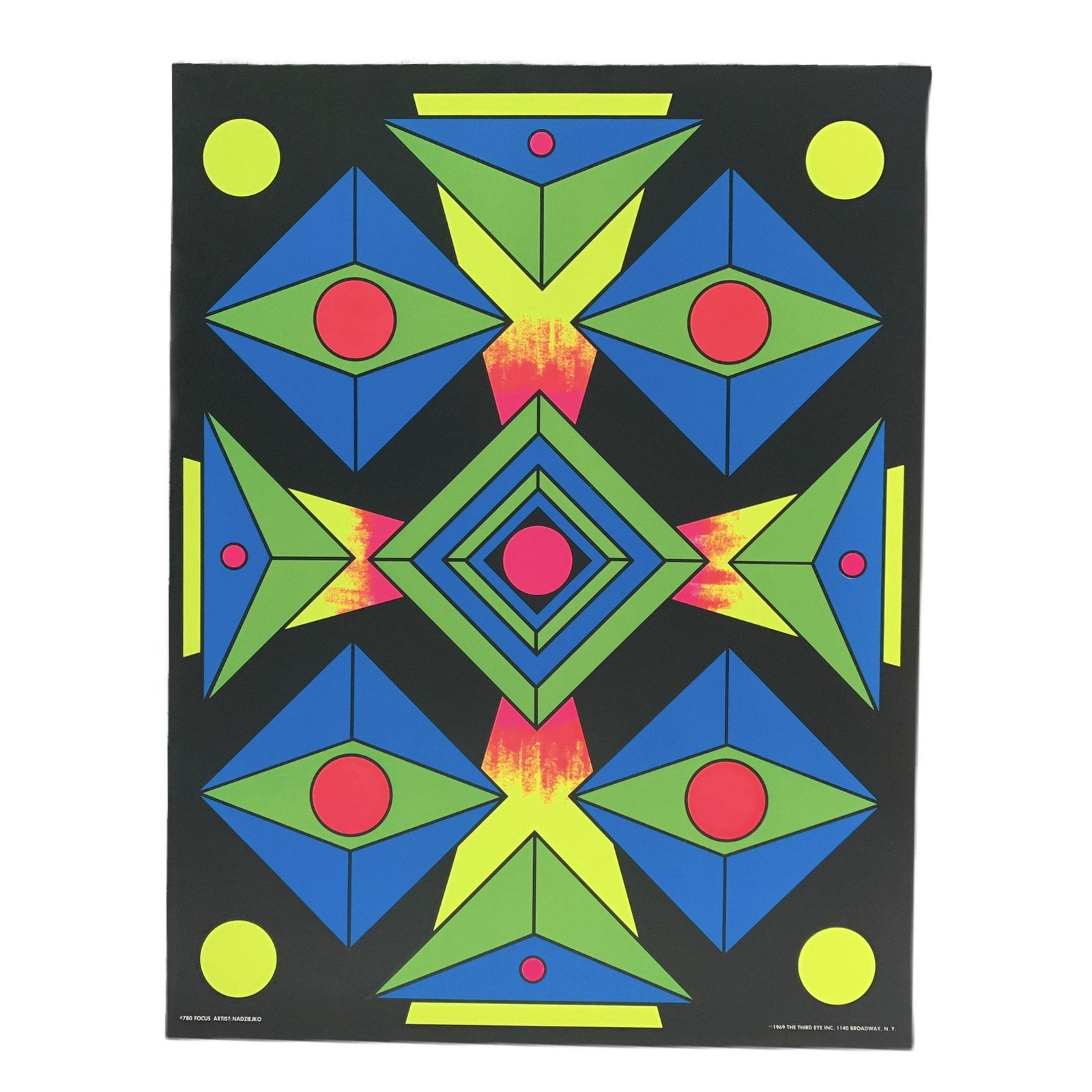 Vintage Original 1969 780 Focus by Third Eye Inc Poster