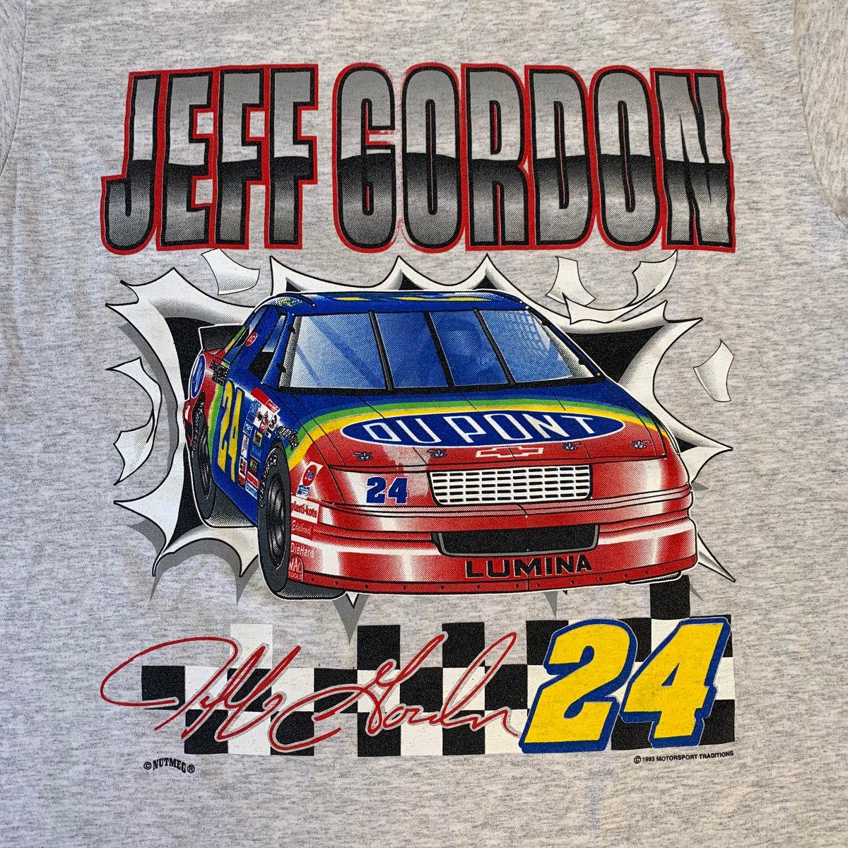 Vintage Nascar Jeff Gordon &quot;#24&quot; T-Shirt