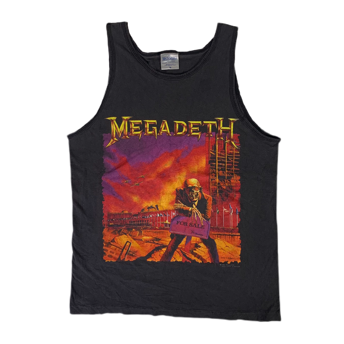 Vintage Megadeth &quot;Peace Sells... But Who&#39;s Buying?&quot; Tank Top