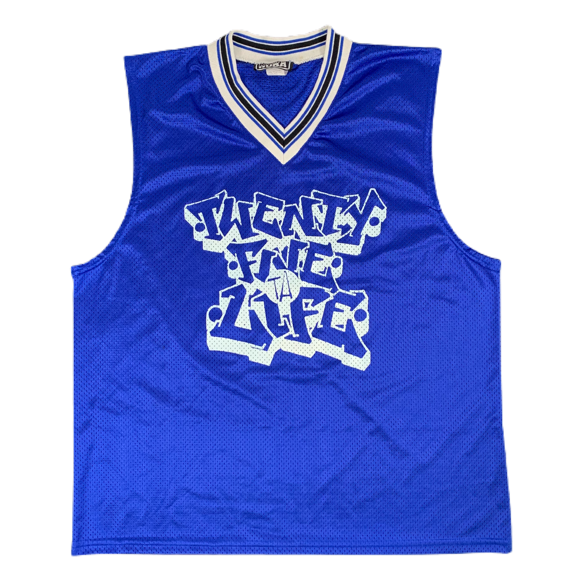 Vintage 25 Ta Life &quot;Keepin It Real&quot; Basketball Jersey