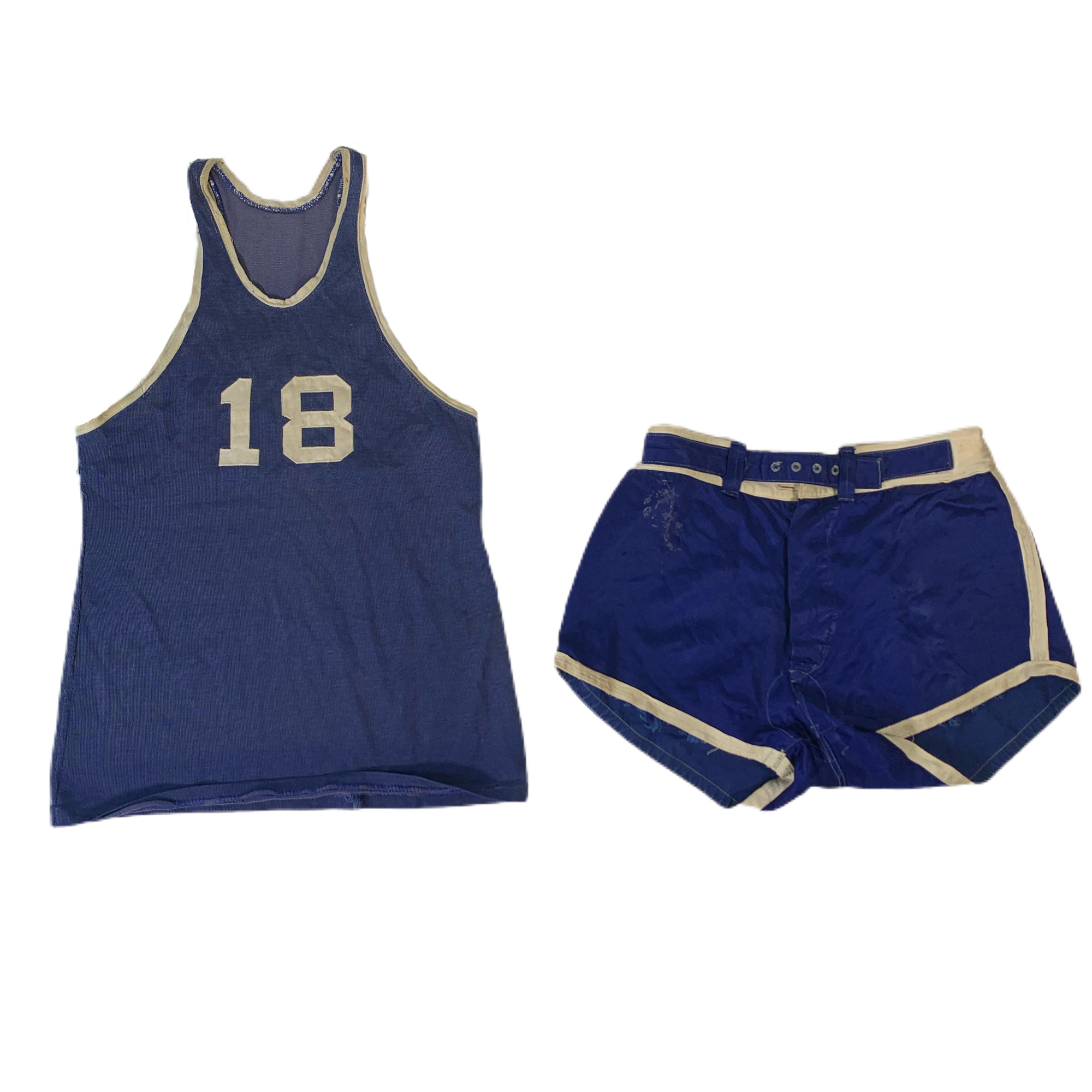 Vintage Webb & Wolfe Sporting Goods “#18” Basketball Kit - jointcustodydc