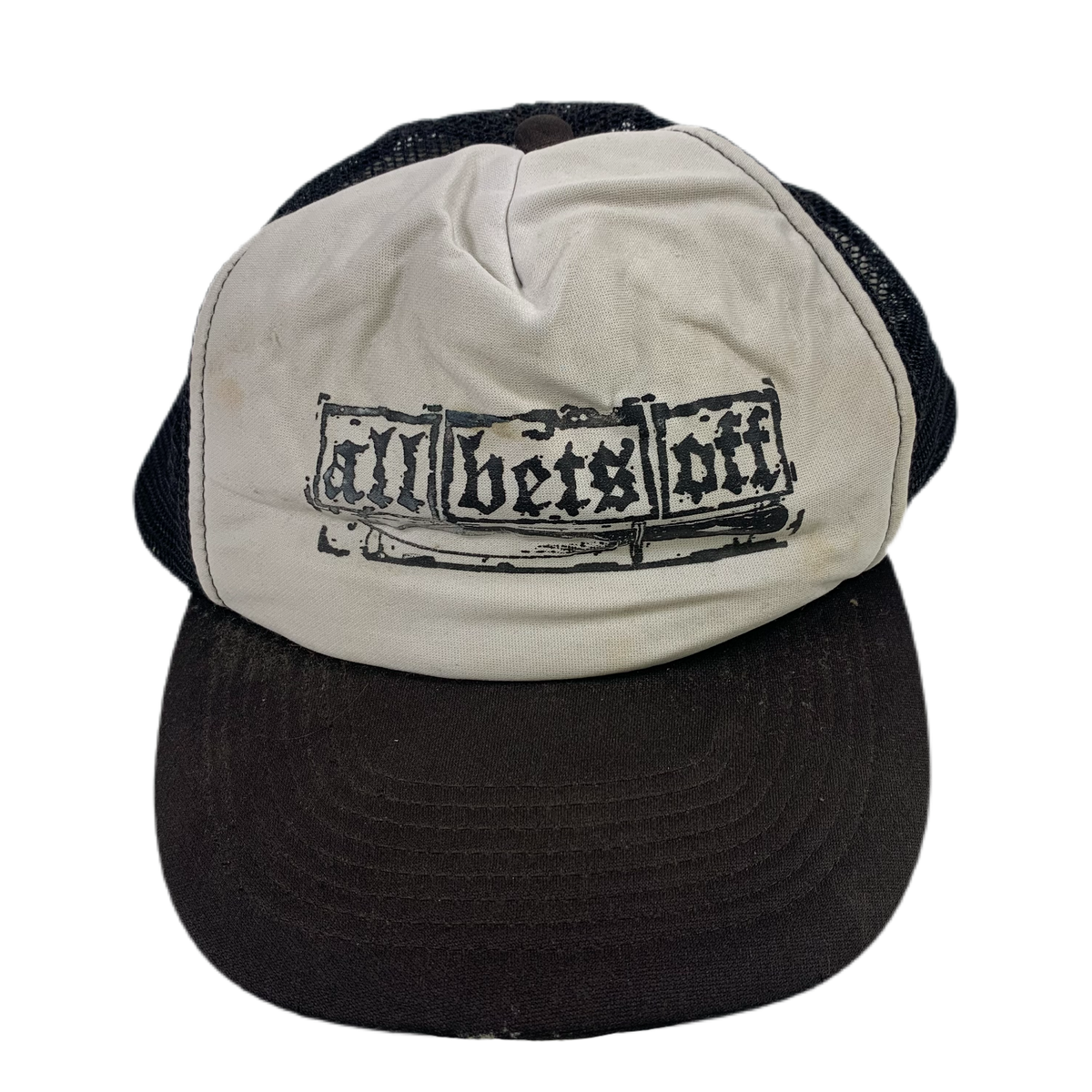 Vintage All Bets Off &quot;East Bay&quot; Trucker Hat
