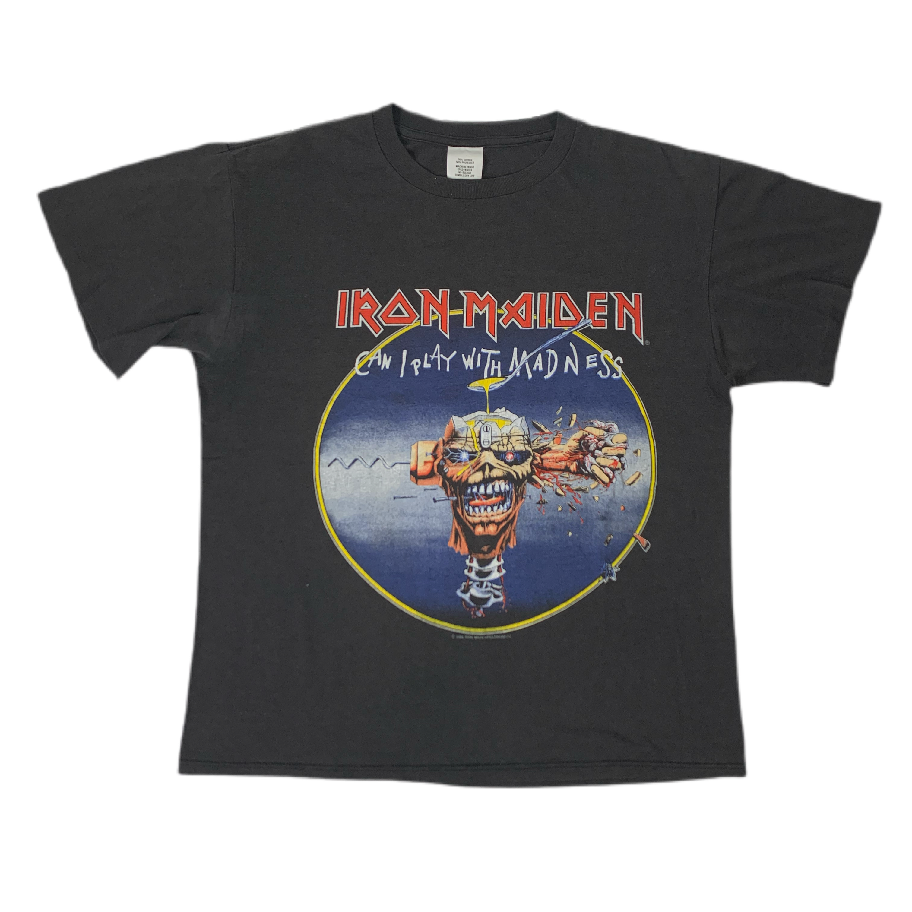 Vintage Iron Maiden “Can I Play With Madness” T-Shirt