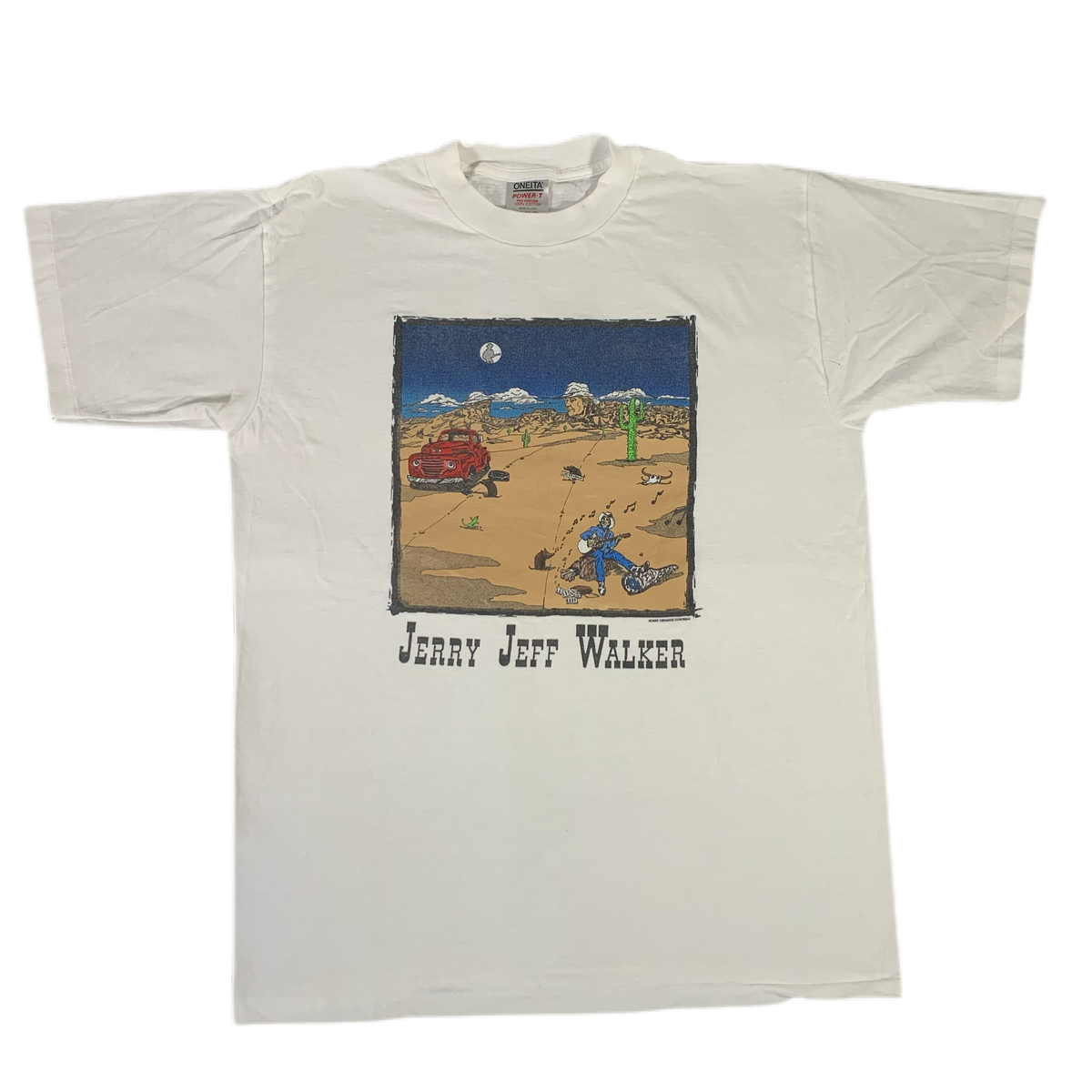 Vintage Jerry Jeff Walker &quot;Luckenbach&quot; T-Shirt