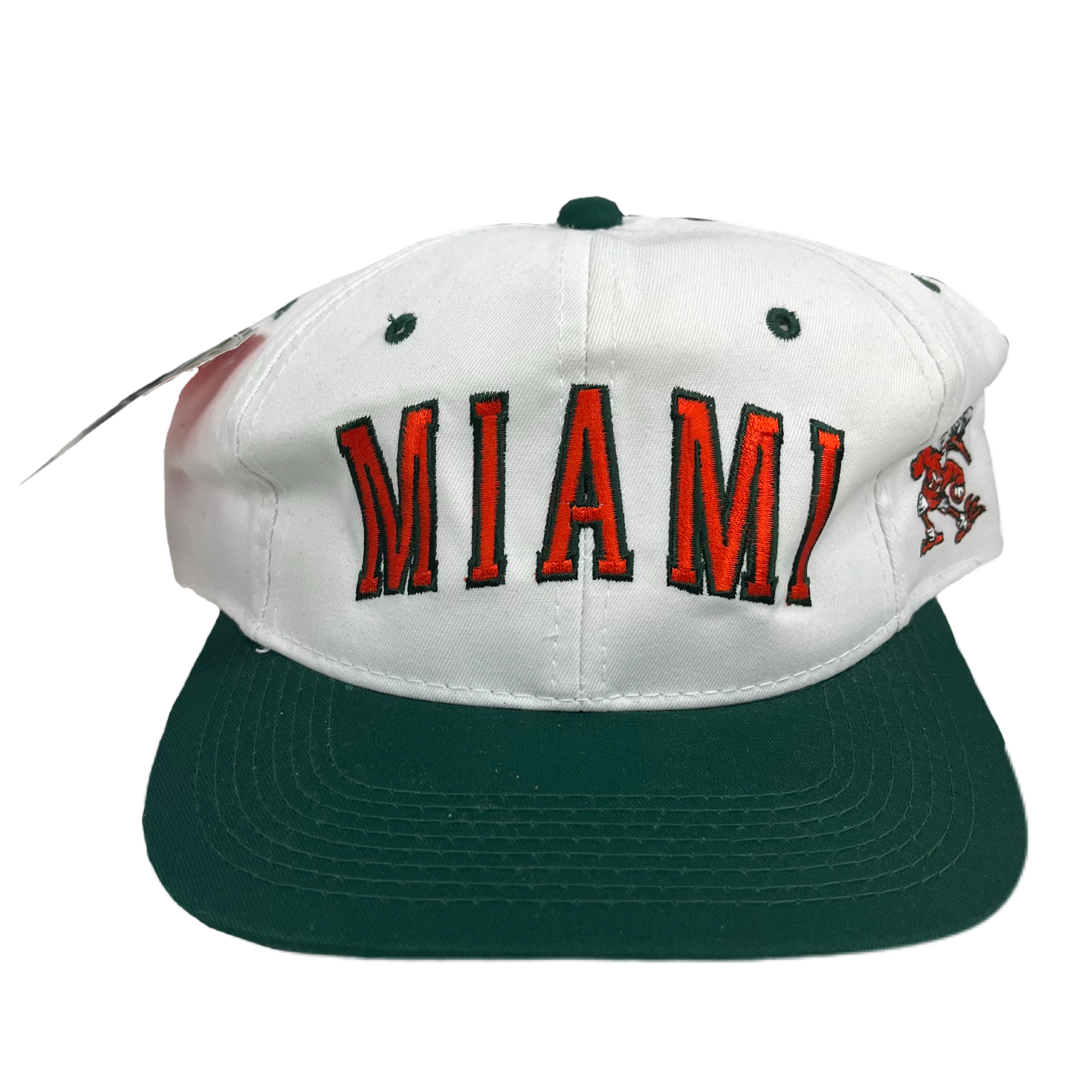 Vintage University Of Miami Hurricanes Snapback Hat
