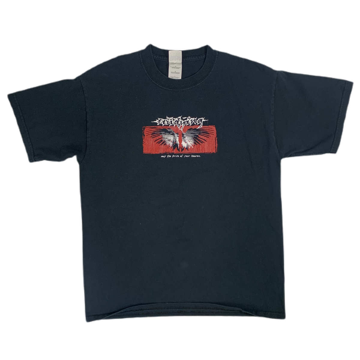 Vintage Undying &quot;May The Price Of Your Heaven Be This Hell&quot; T-Shirt