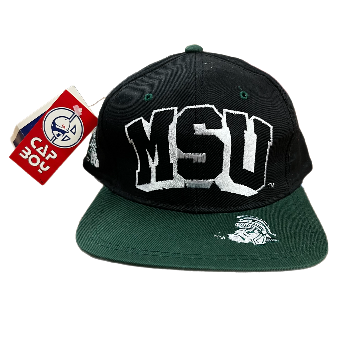 Vintage Michigan State University &quot;Spartans&quot; Snap Back Hat