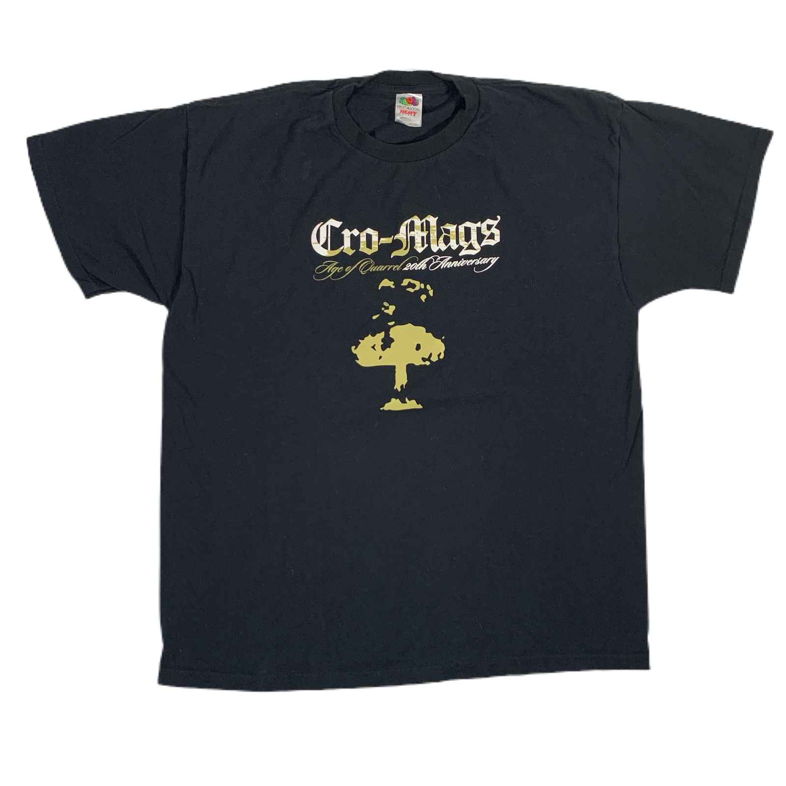 Vintage Cro-Mags "Age Of Quarrel 20th Anniversary" T-Shirt - jointcustodydc