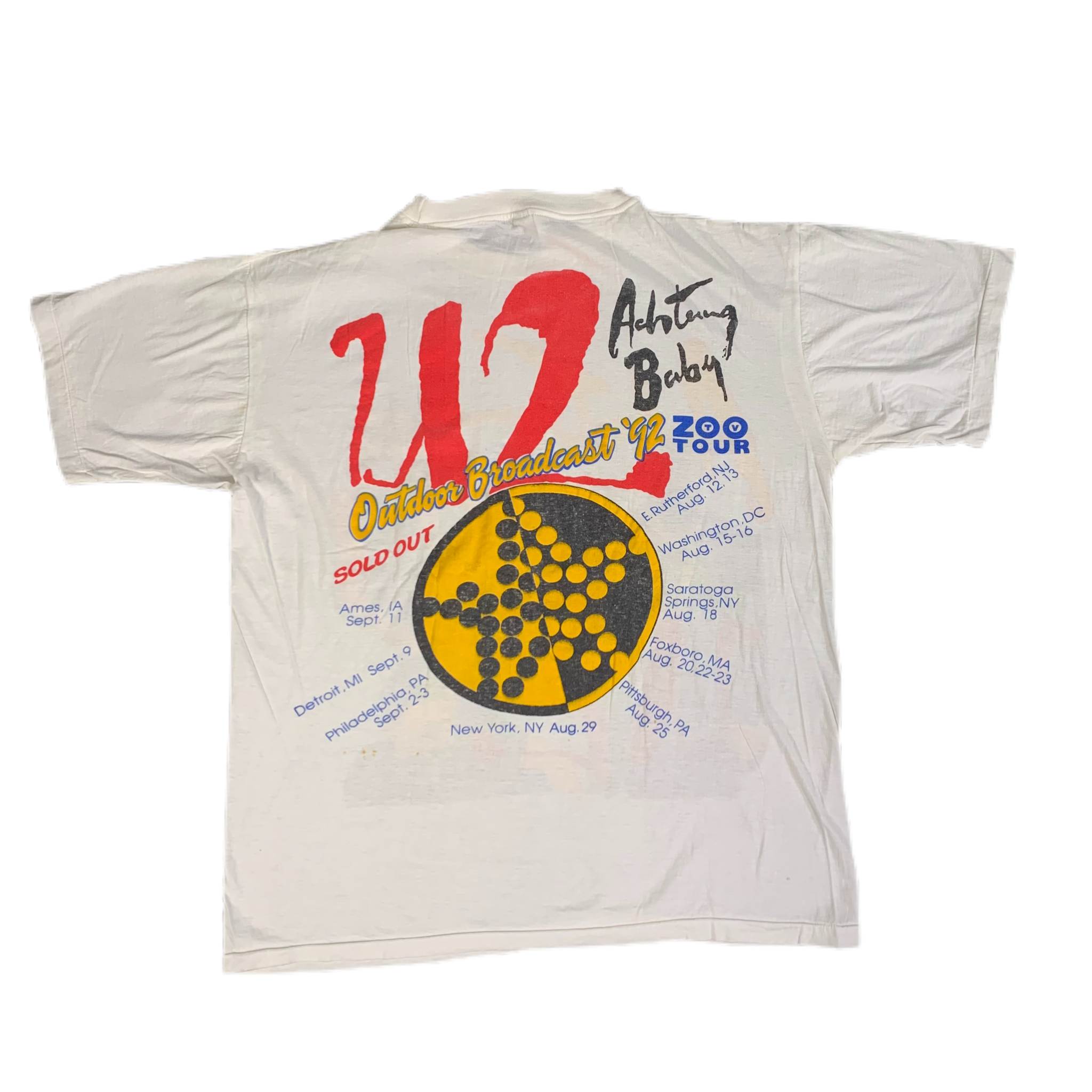 Tシャツ U2 ACHTUNG BABY ALBUM ヴィンテージ 古着 Vintage U2 Tシャツ U2 ACHTUNG BABY ALBUM ヴィンテージ 古着 Vintage U2