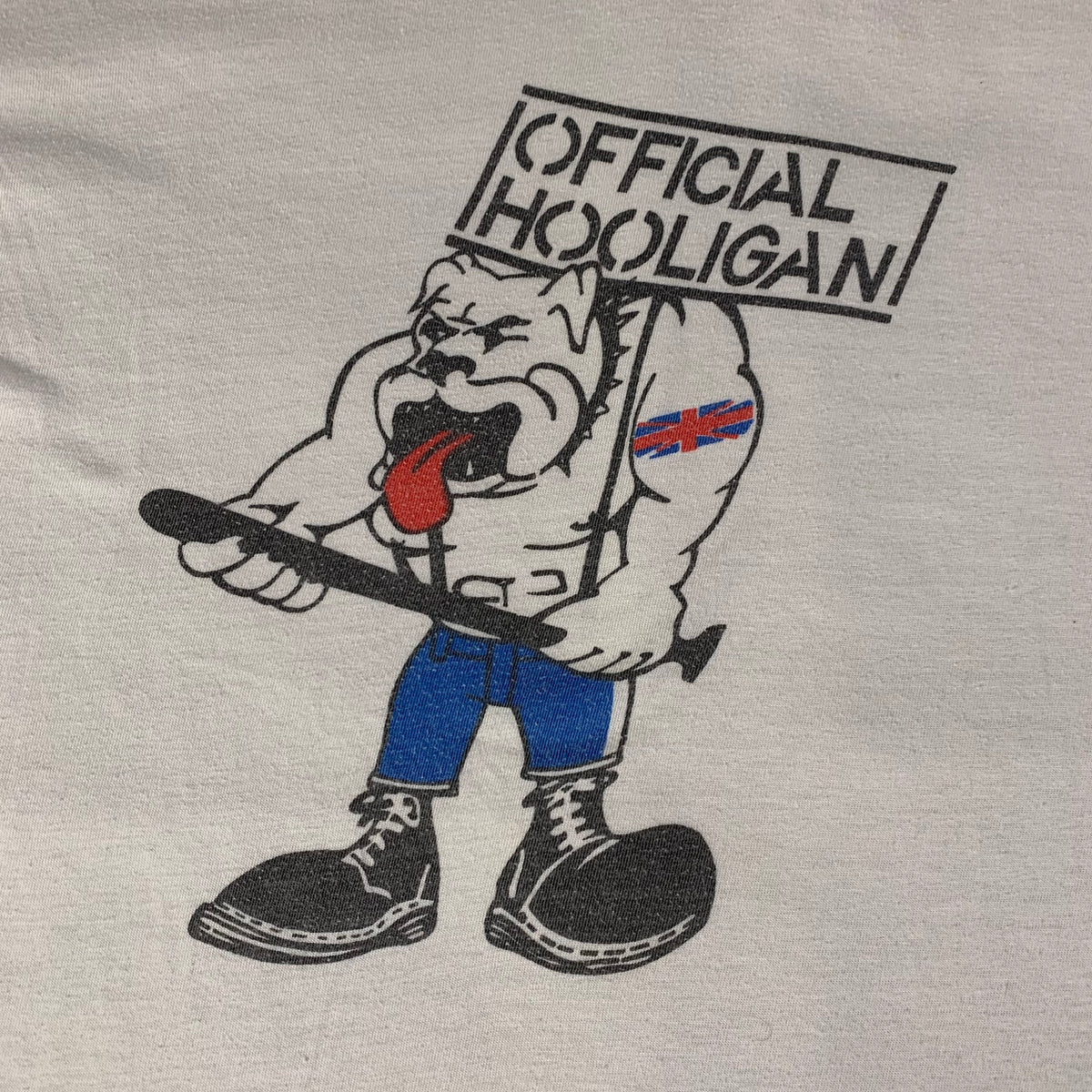 Vintage Skinhead &quot;Official Hooligan&quot; T-Shirt