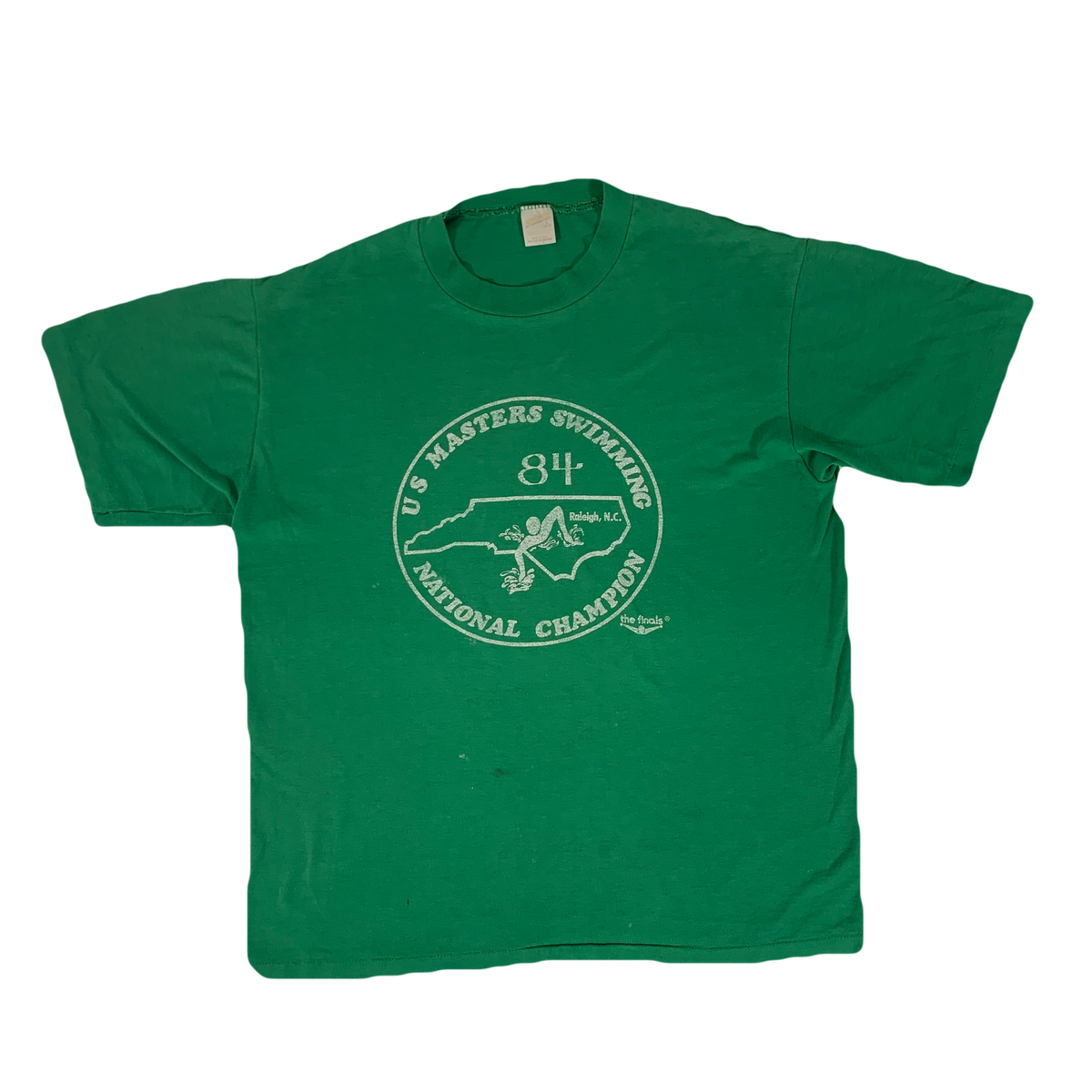 Vintage US Masters Swimming &quot;National Champion&quot; Raleigh, NC T-Shirt