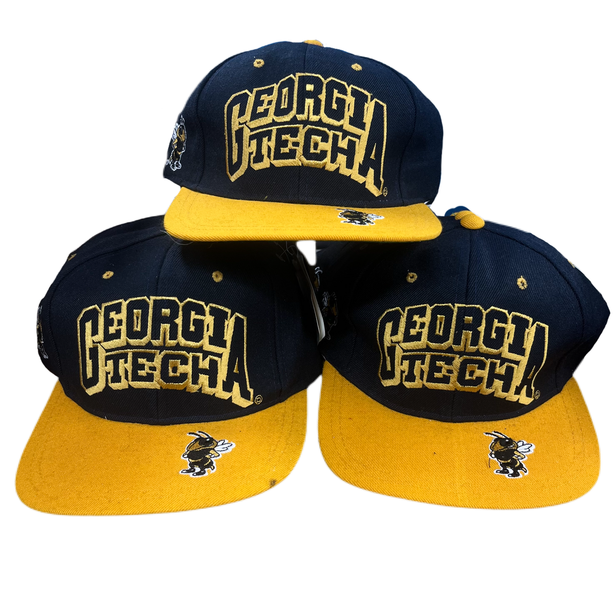 Vintage Georgia Tech University &quot;Buzz&quot; Snapback