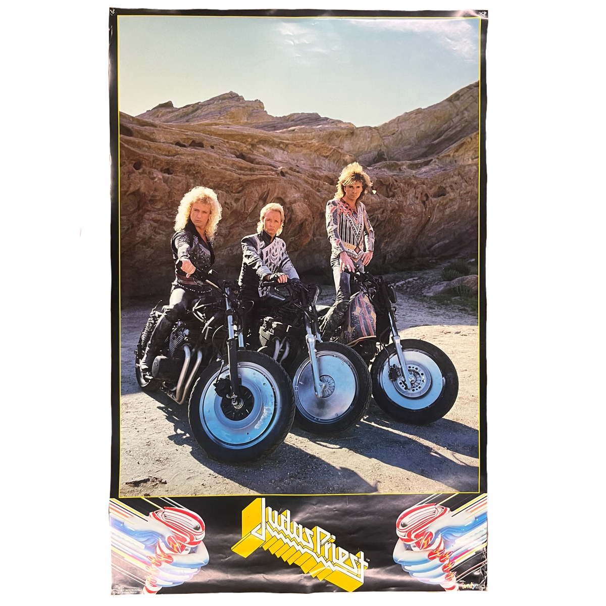 Vintage Judas Priest &quot;Turbo&quot; Neil Zlozower Poster
