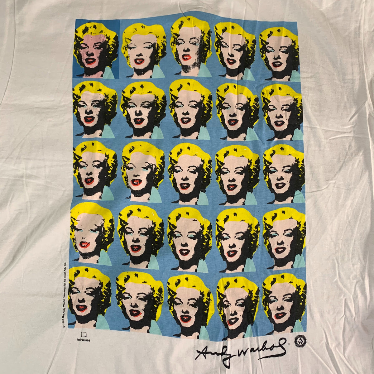 Vintage Andy Warhol &quot;Marilyn Monroe&quot; T-Shirt