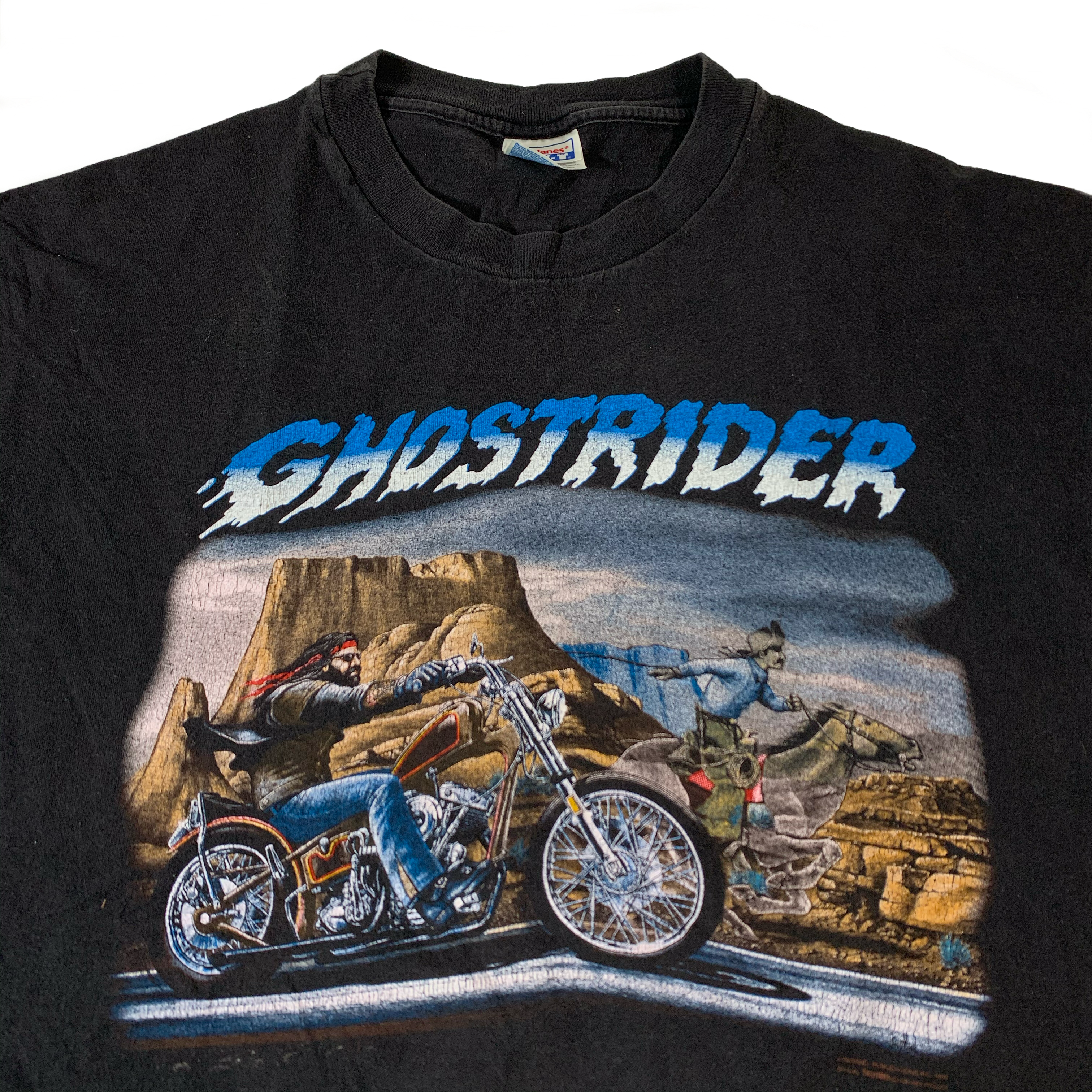 90s Indian Motorcycle Easyriders Hollywood T-Shirt - 5 Star Vintage