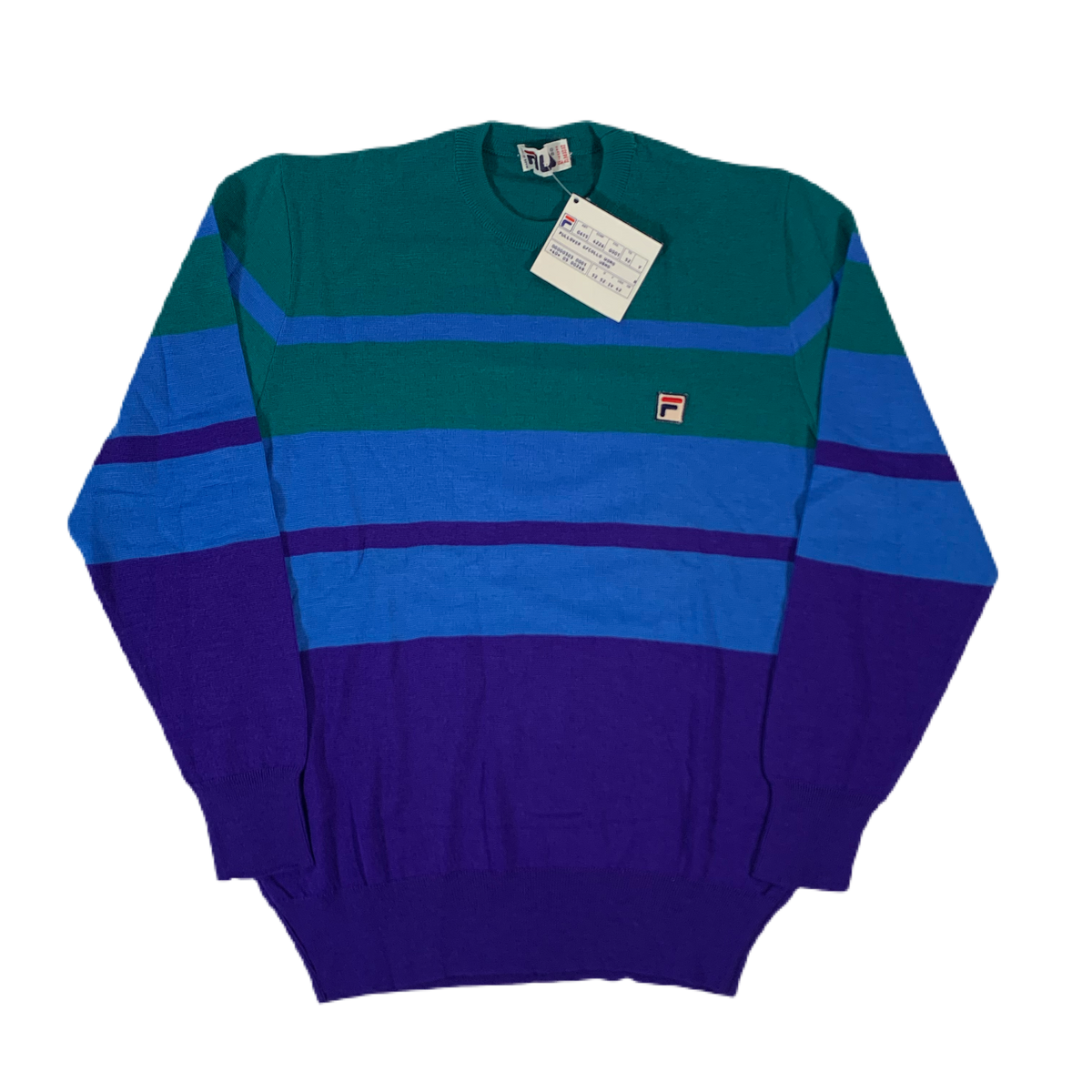 Vintage Fila Striped Knit Sweater jointcustodydc
