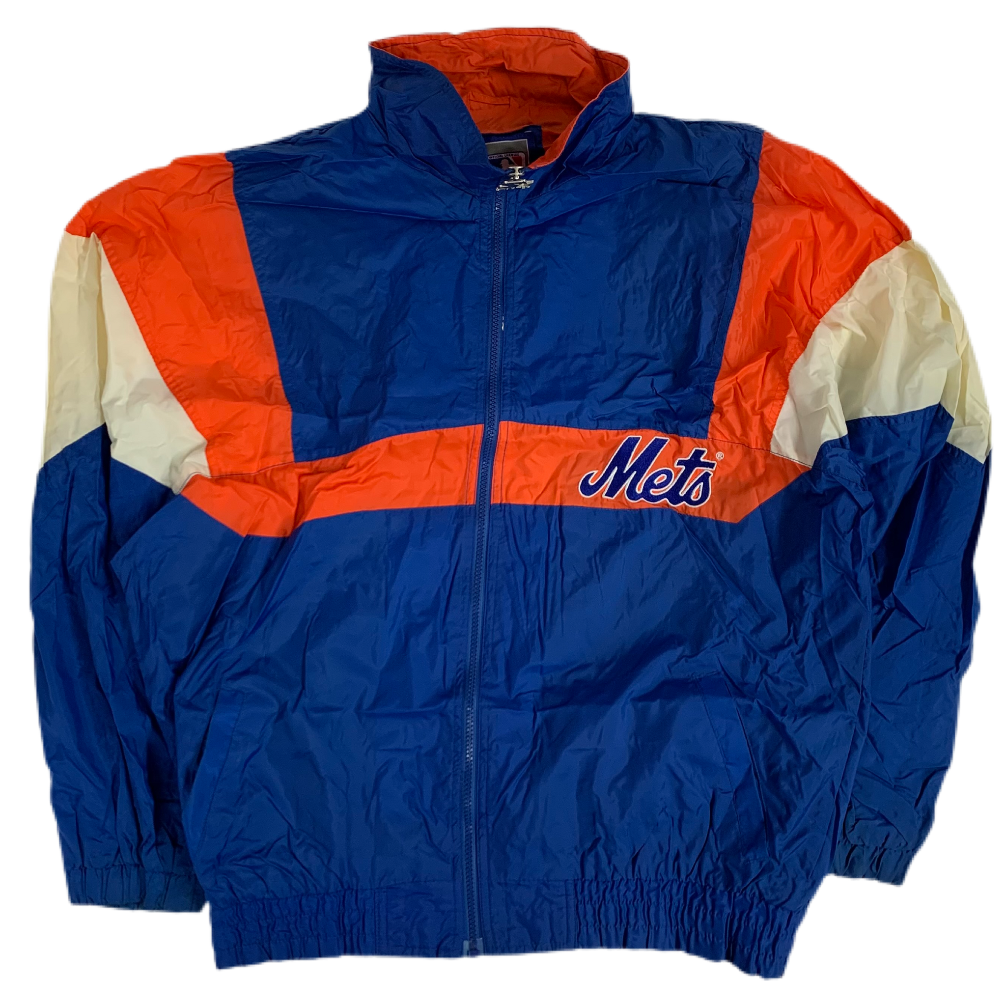 Vintage New York Mets Starter Color Block Windbreaker Jacket