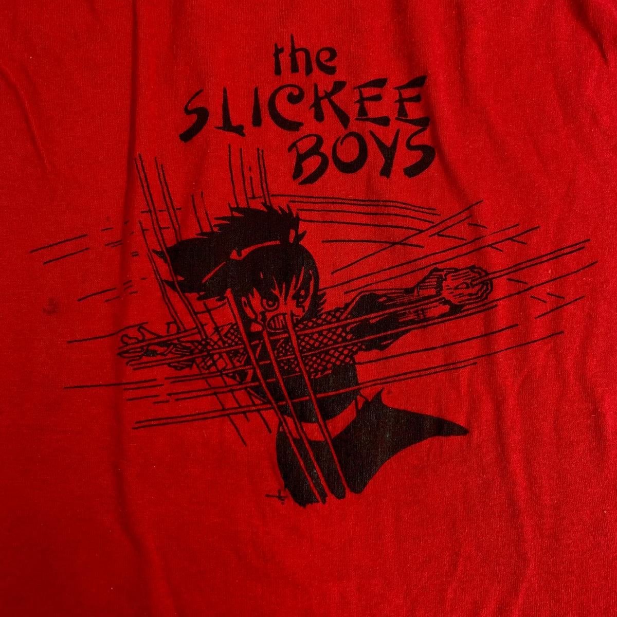 Vintage The Slickee Boys &quot;Here To Stay&quot; Sleeveless T-Shirt