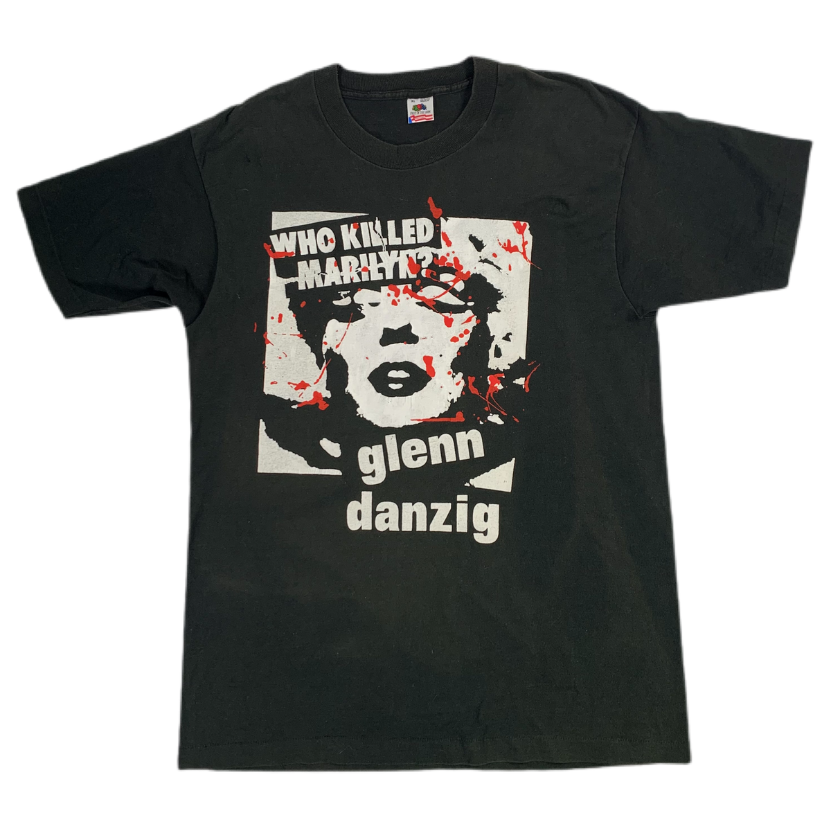 Vintage Glenn Danzig &quot;Who Killed Marilyn&quot; Def American Crew T-Shirt