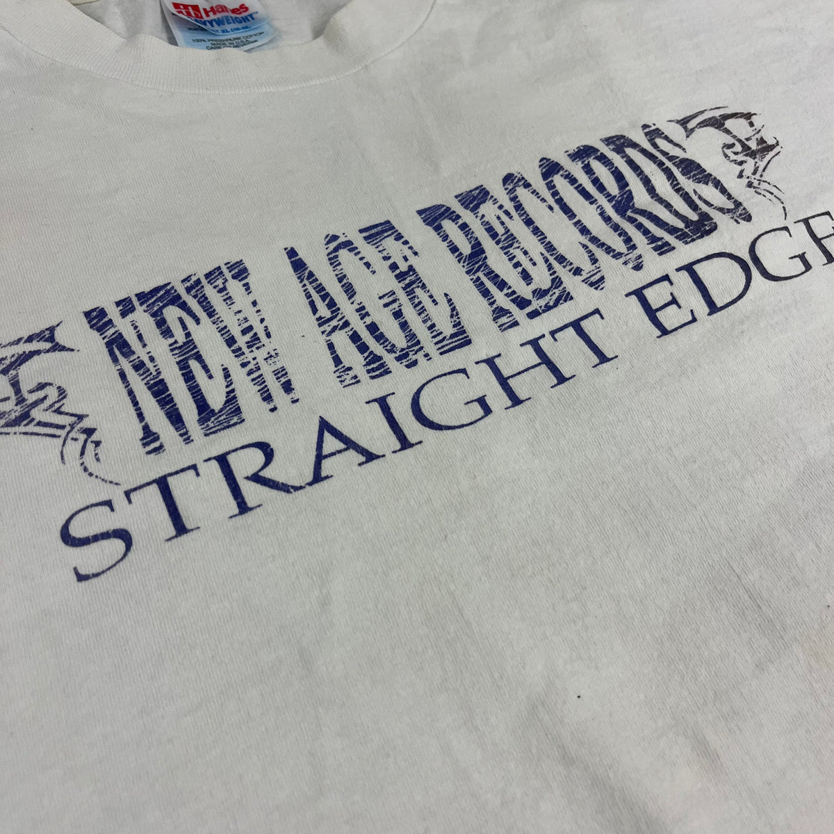 Vintage New Age Records &quot;Straight Edge&quot; T-Shirt