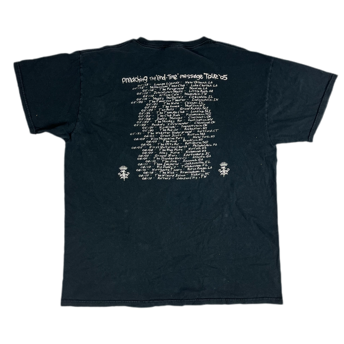 Vintage EYEHATEGOD &quot;Preaching The End-Time Message&quot; T-Shirt