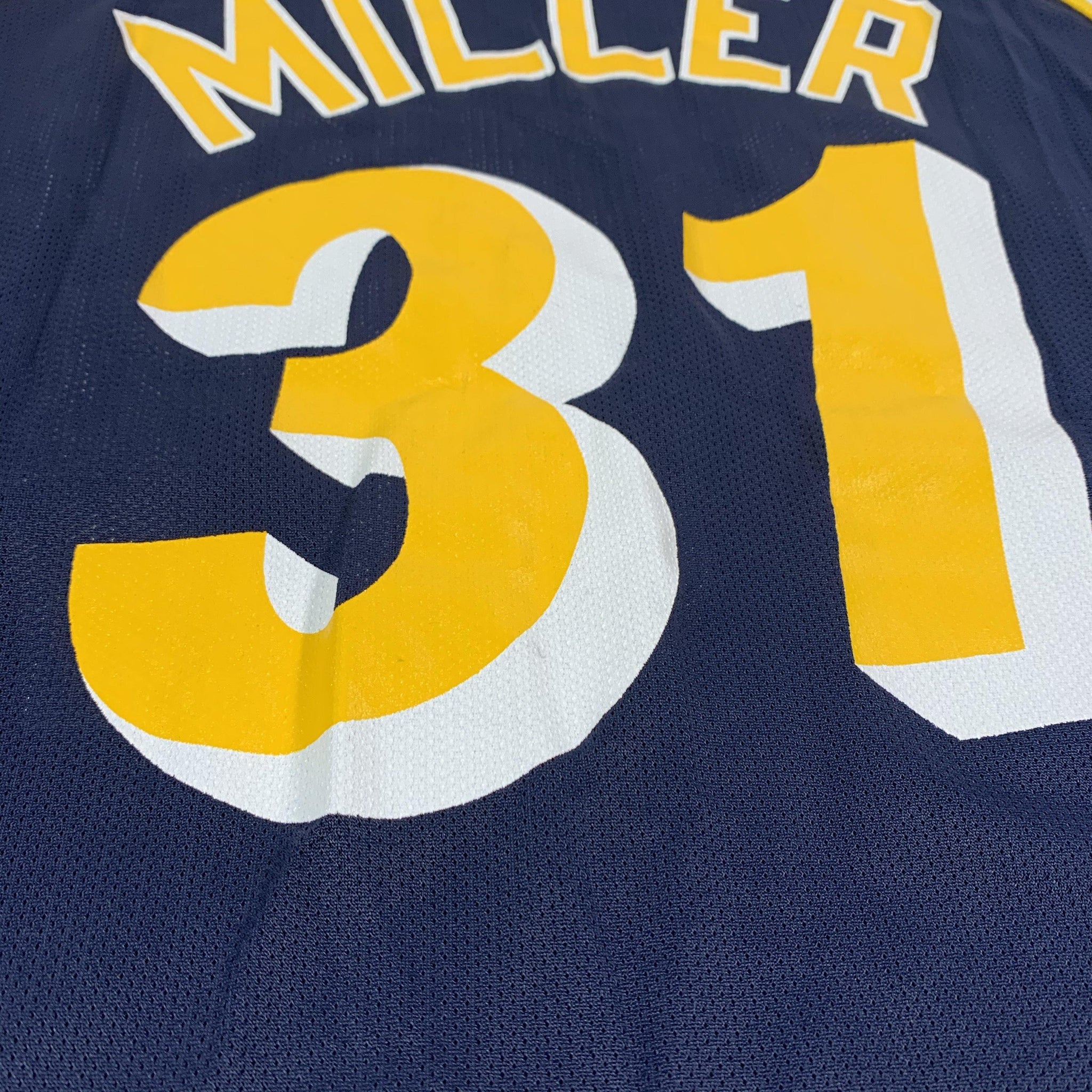 Indiana Pacers Reggie Miller Vintage Champion Jersey