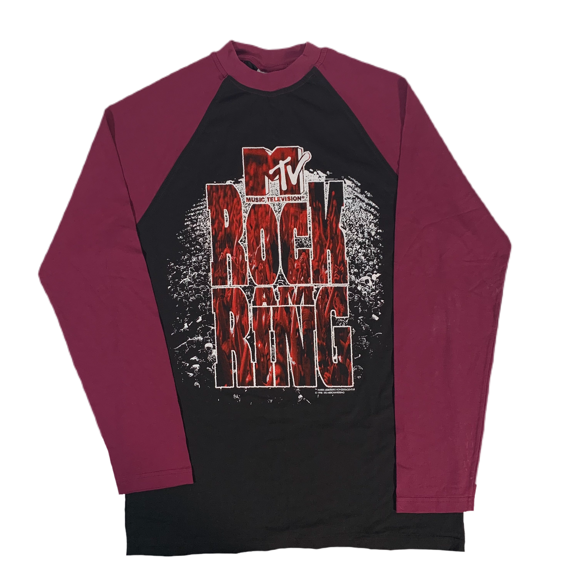 Vintage MTV &quot;Rock AM Ring&quot; Ozzy Osbourne Prodigy Raglan Shirt