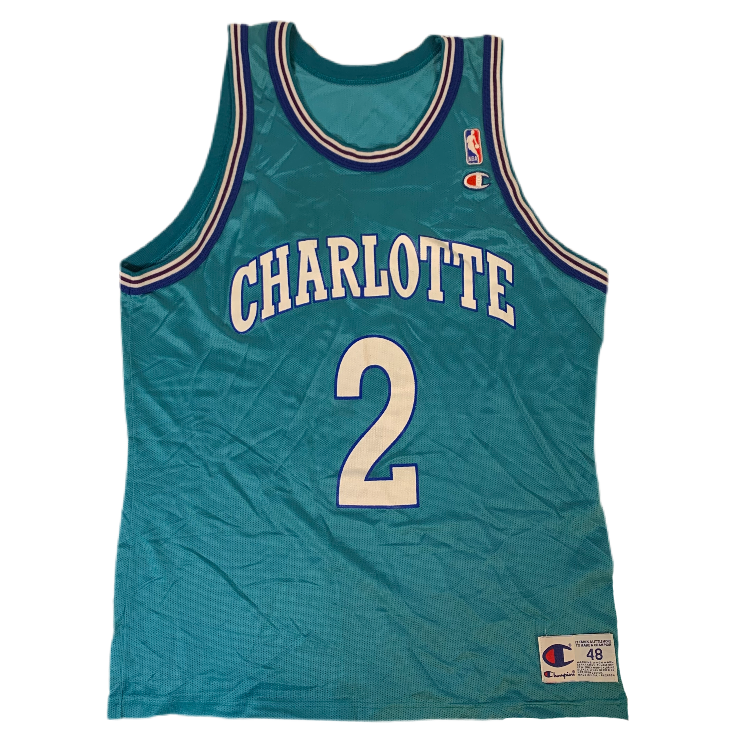 Johnson charlotte best sale hornets jersey