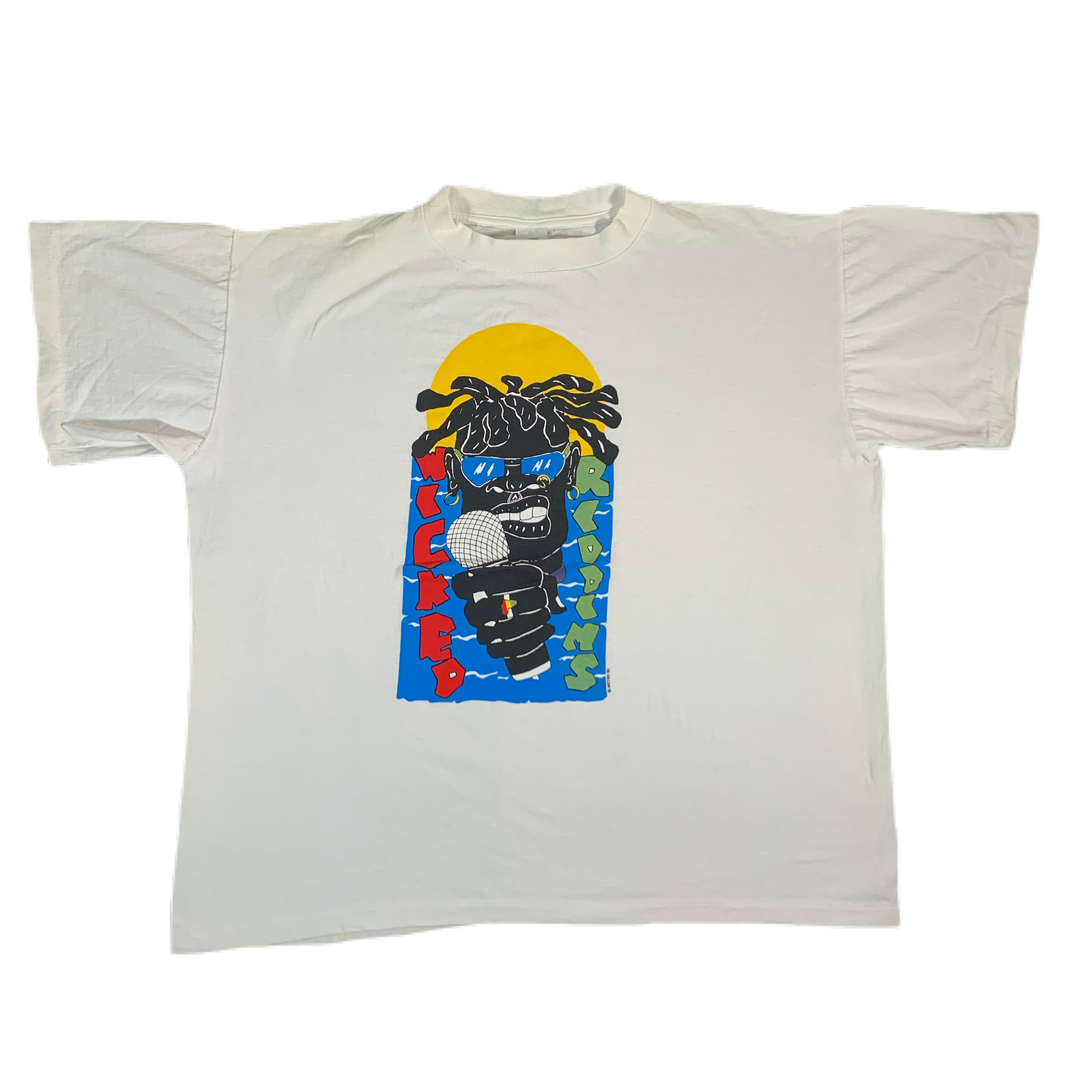 Vintage Wicked Riddims “Mic” T-Shirt - jointcustodydc