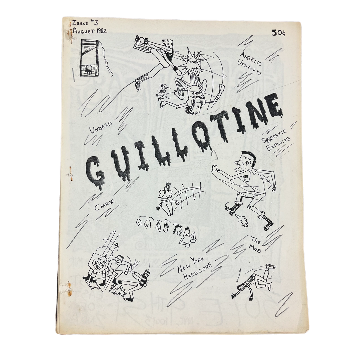 Vintage Guillotine Issue #3  &quot;New York Hardcore&quot; Zine